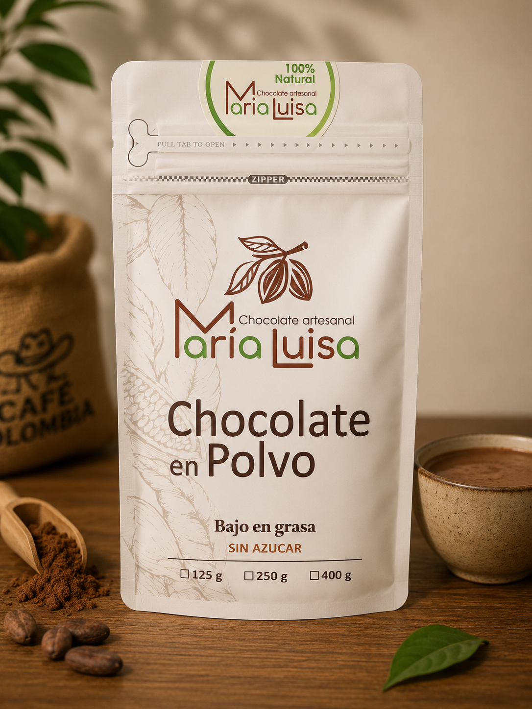 Chocolate en Polvo Maria Luisa 125g