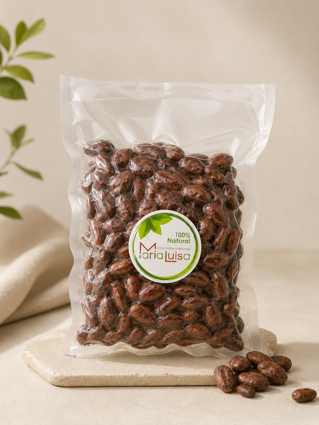 Semillas de Cacao empacada al vacio 400grs