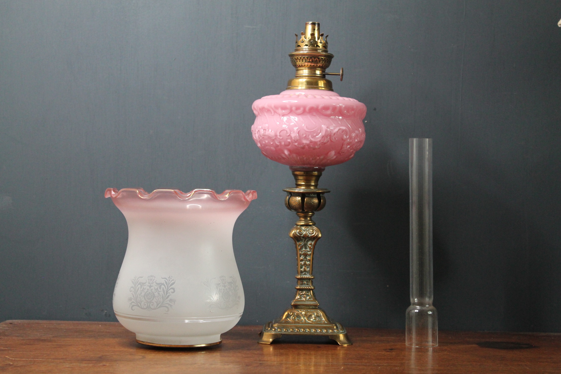 Victorian Style Oil Lamp
