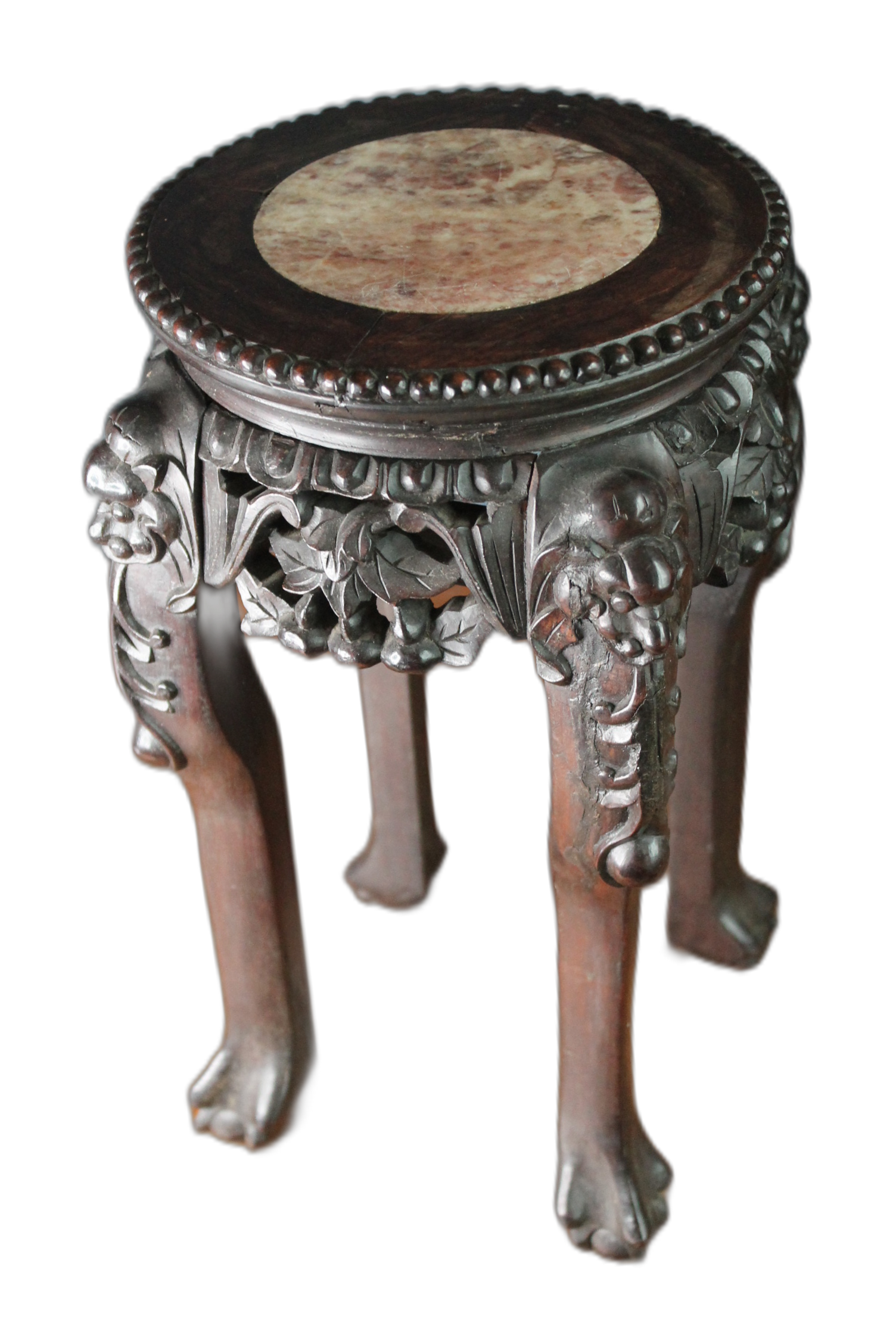 Chinese Rosewood Jardiniere Stand