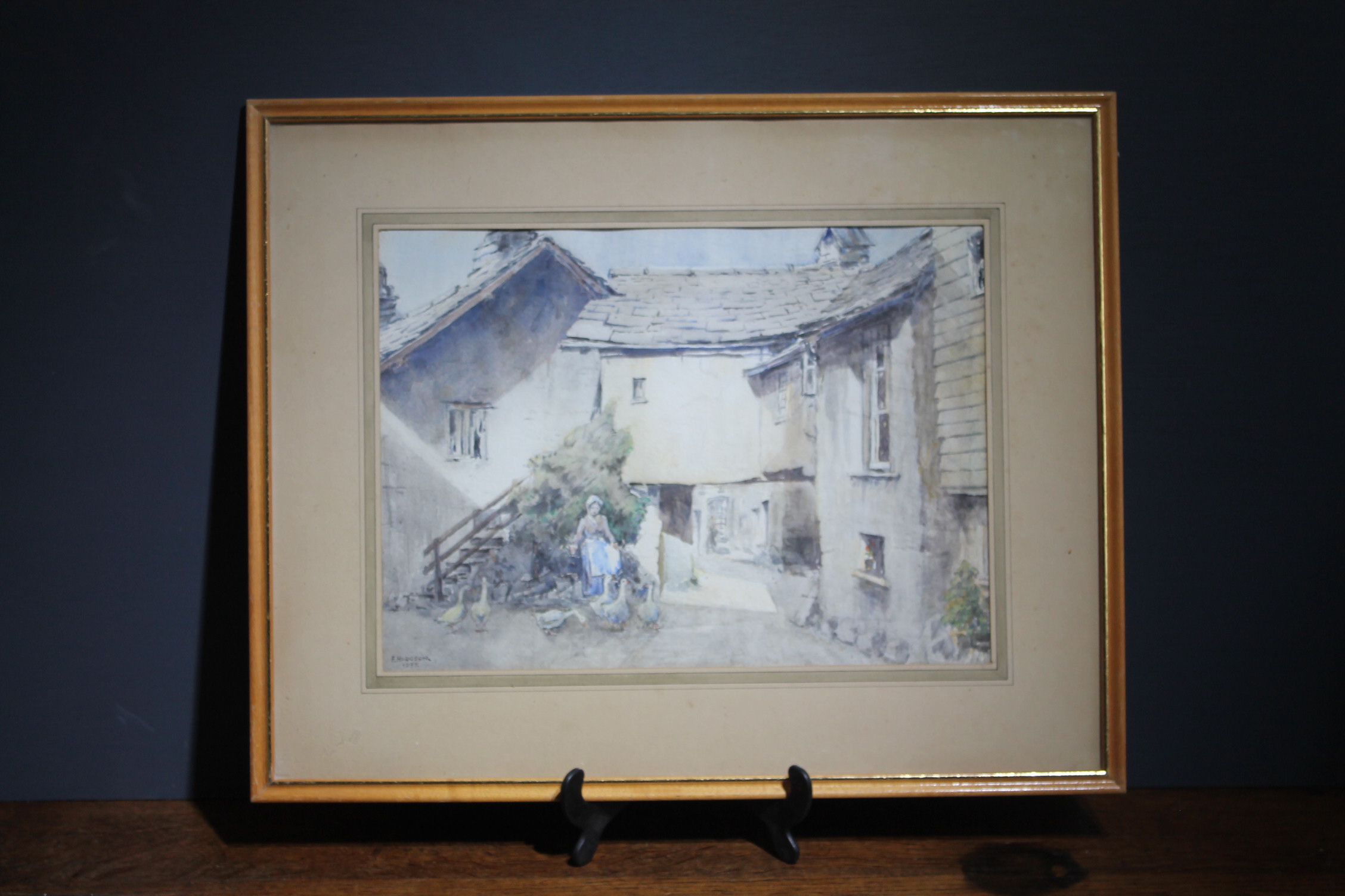 F. Hodgson Watercolour