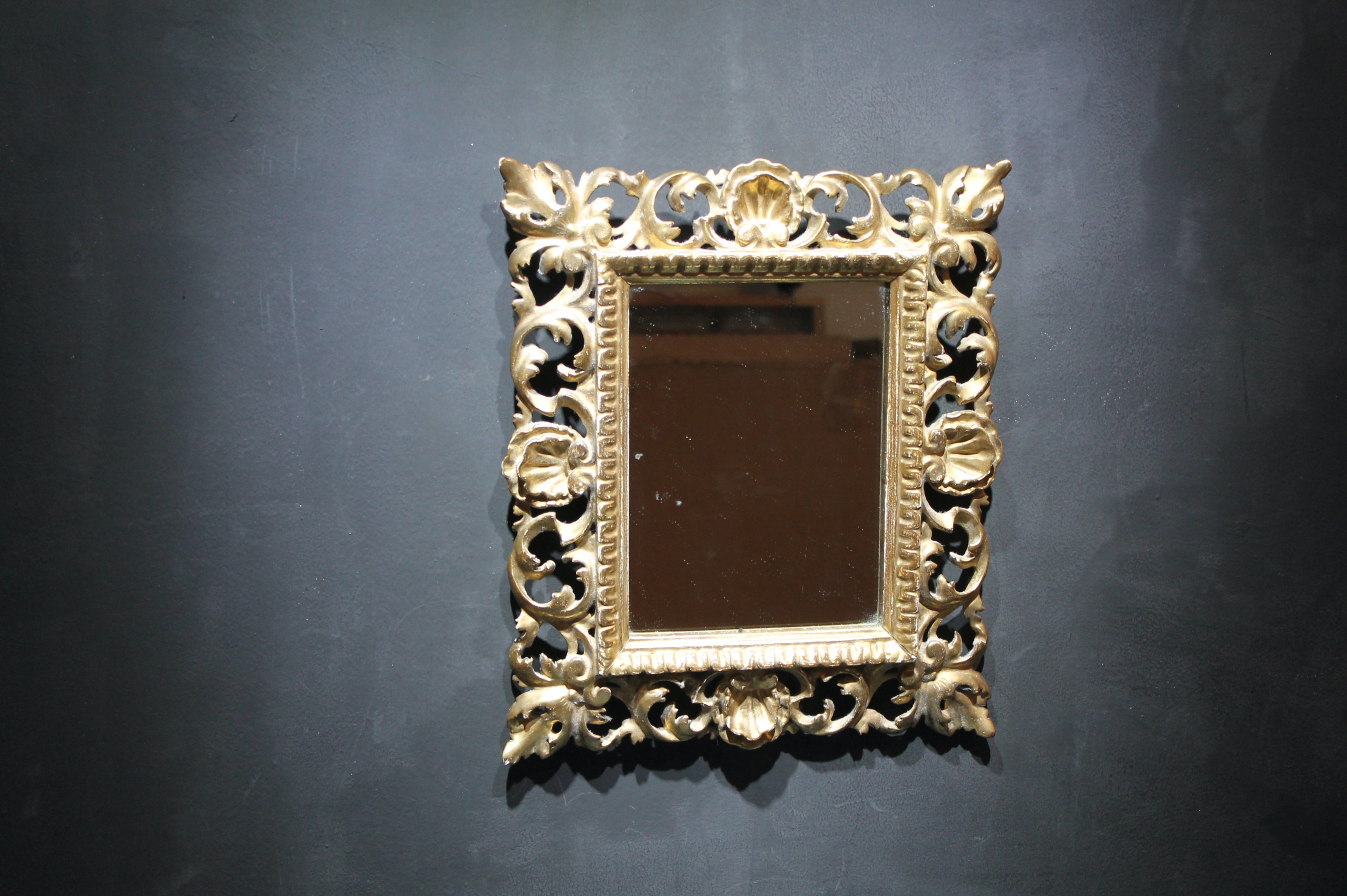 Hand Carved Baroque Mirror