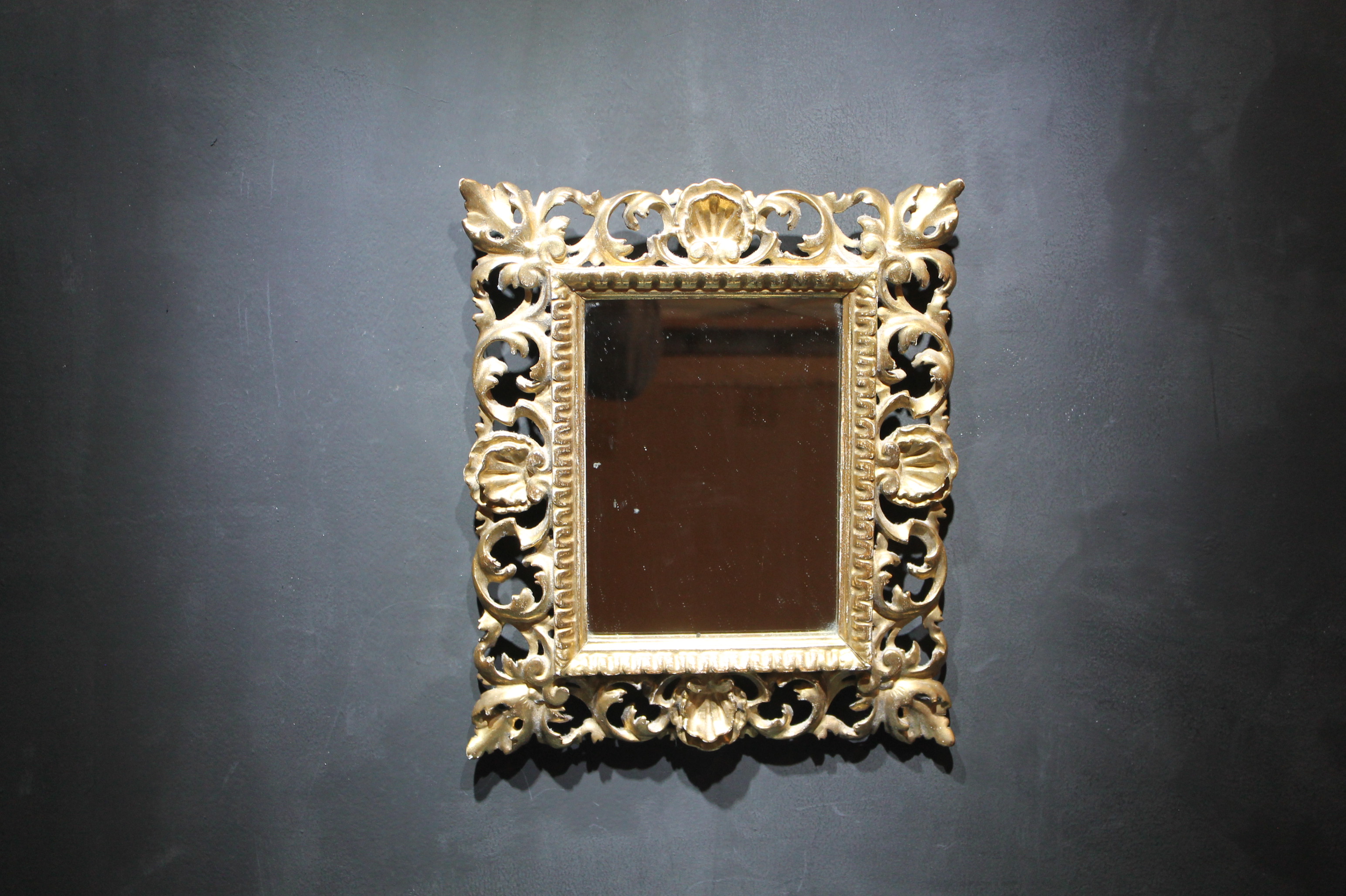 Hand Carved Baroque Mirror