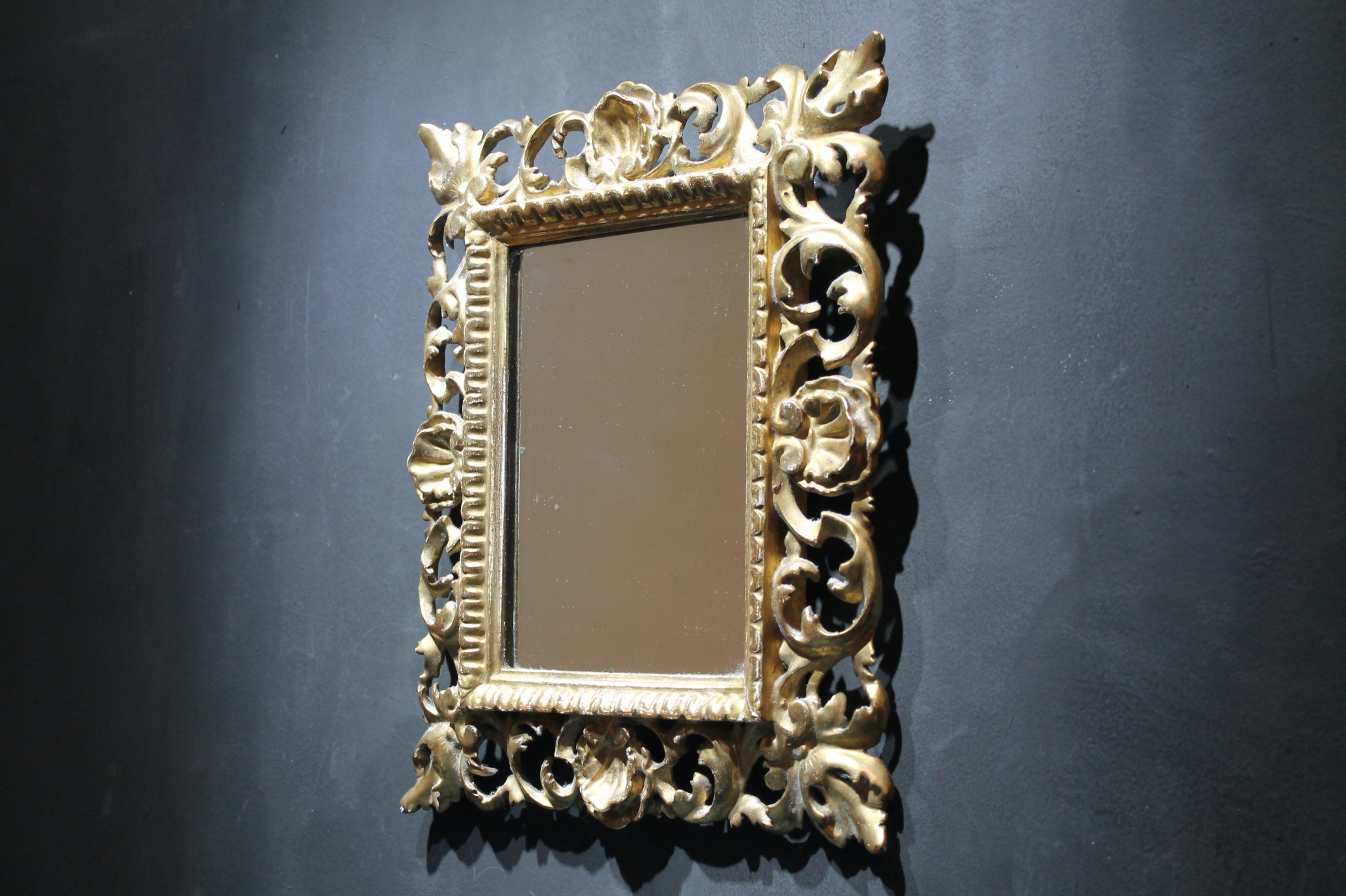 Hand Carved Baroque Mirror