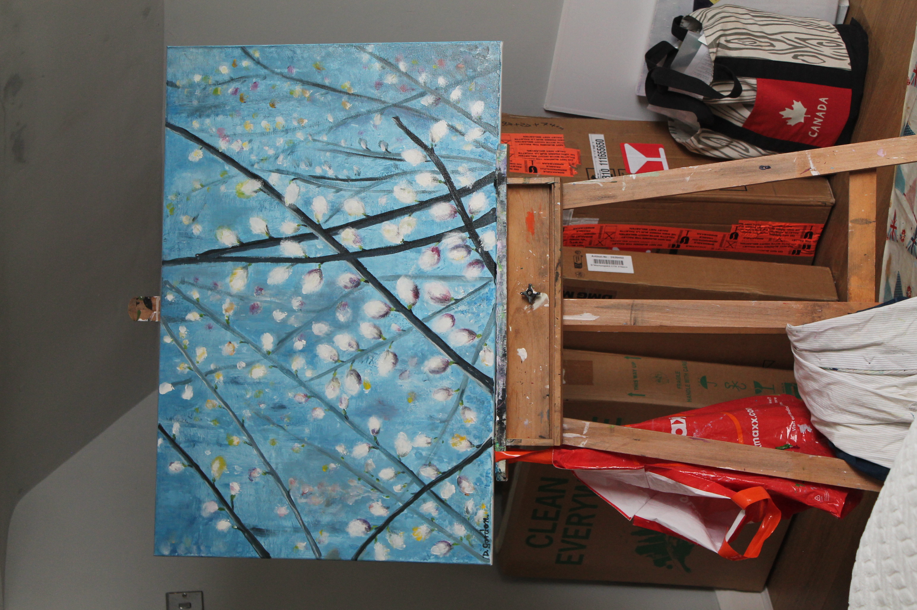 D Gordon Acrylic on canvas Borwick Studio