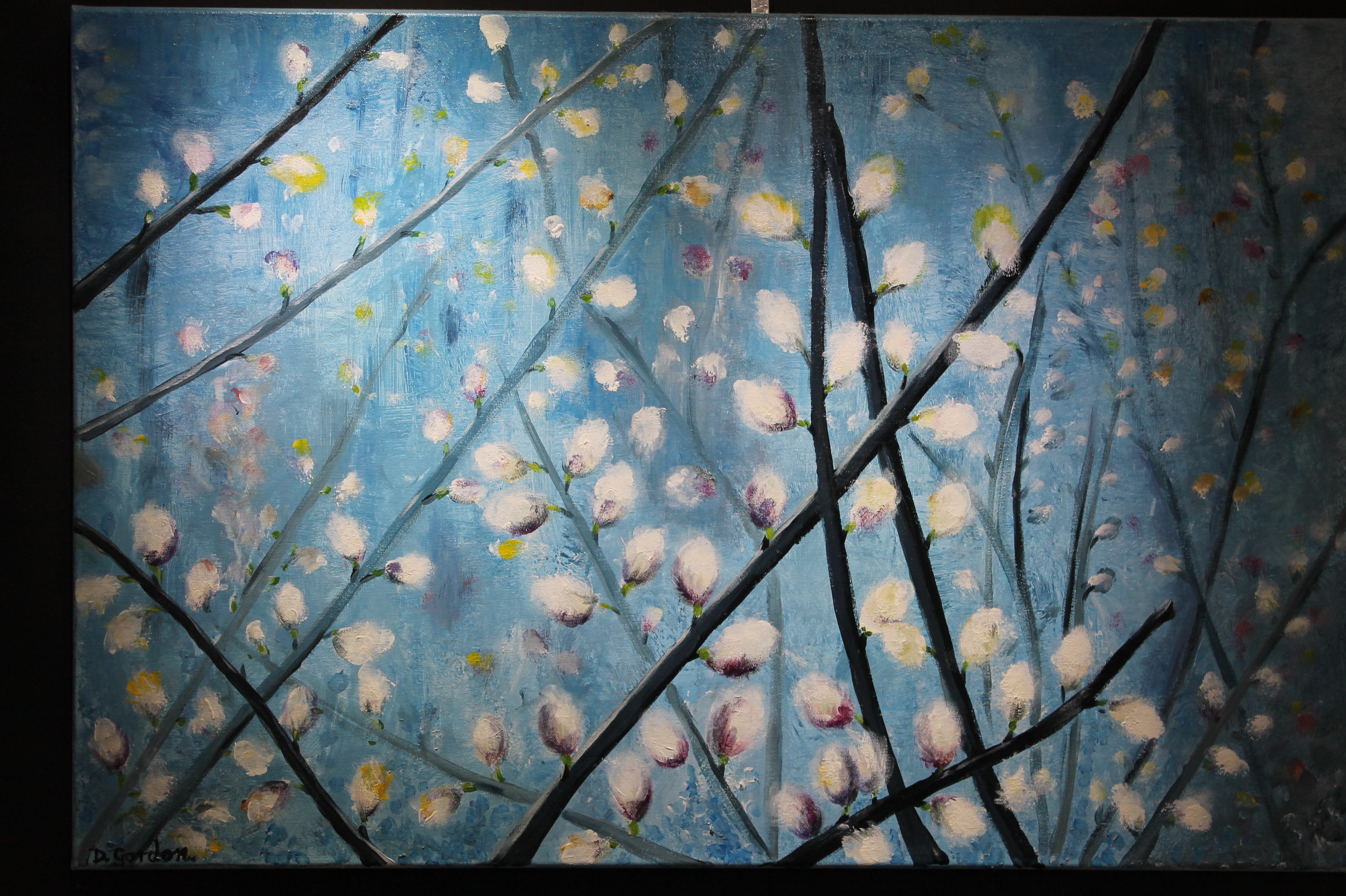 D Gordon Acrylic on canvas Borwick Studio