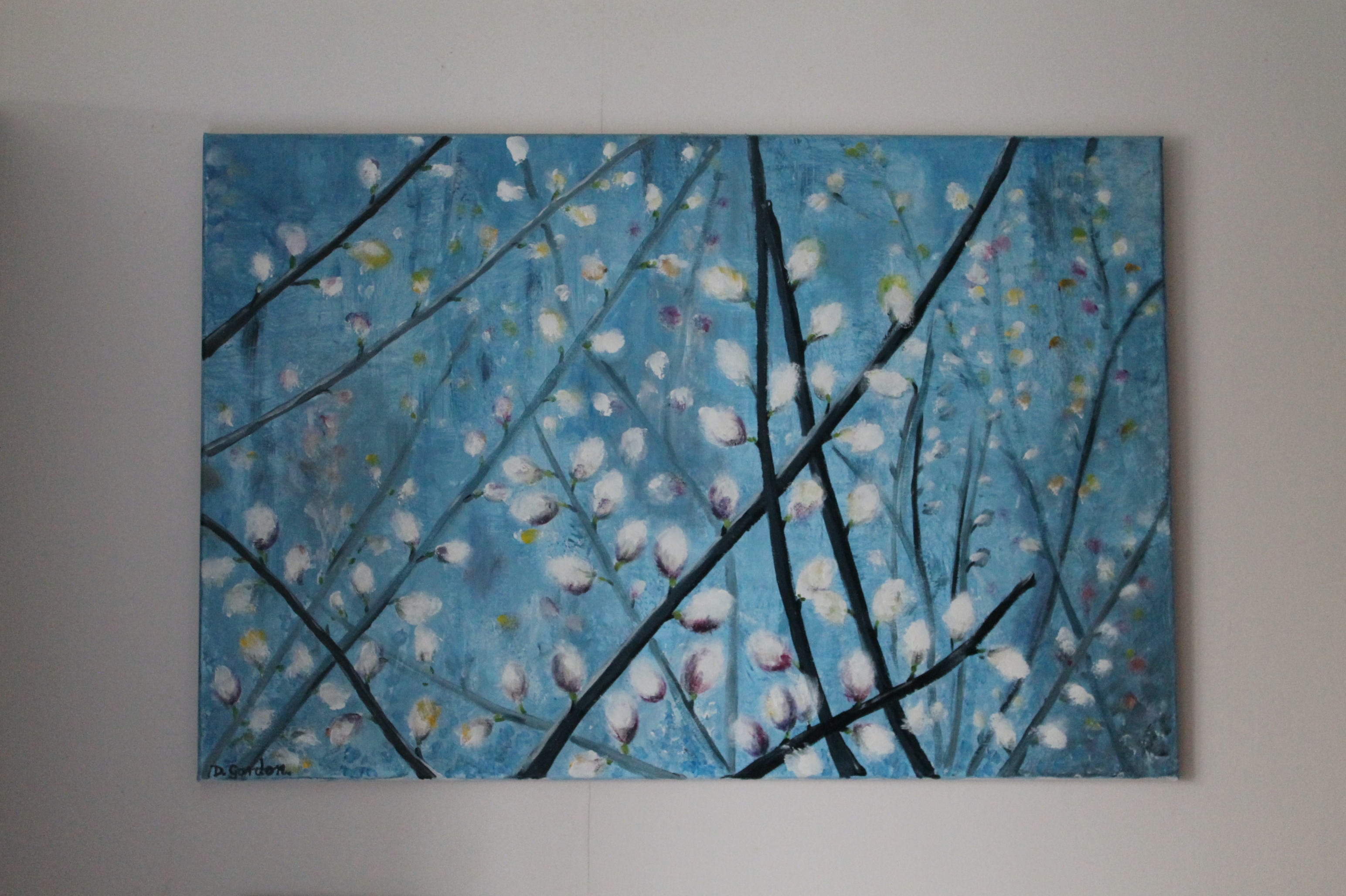 D Gordon Acrylic on canvas Borwick Studio
