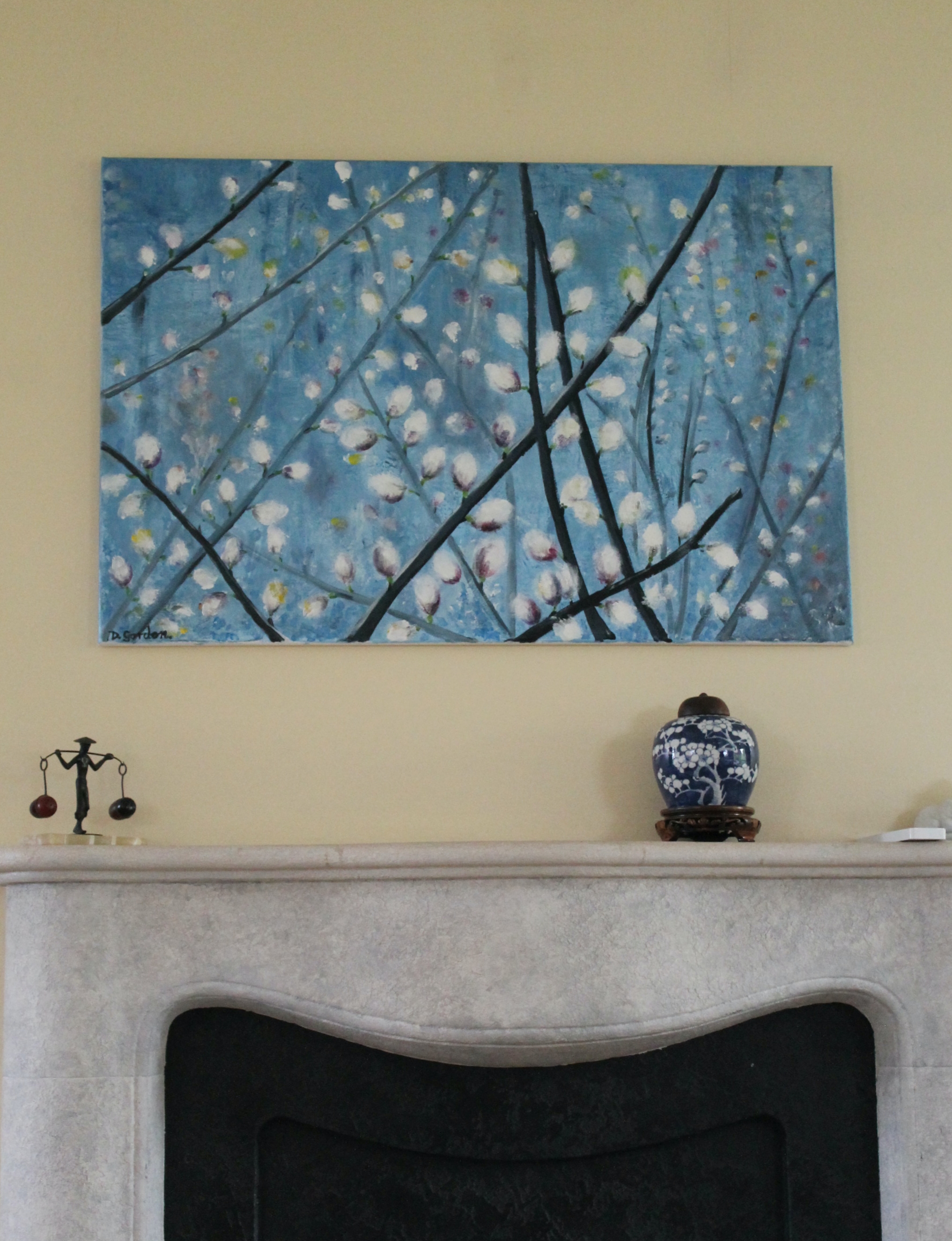 D Gordon Acrylic on canvas Borwick Studio
