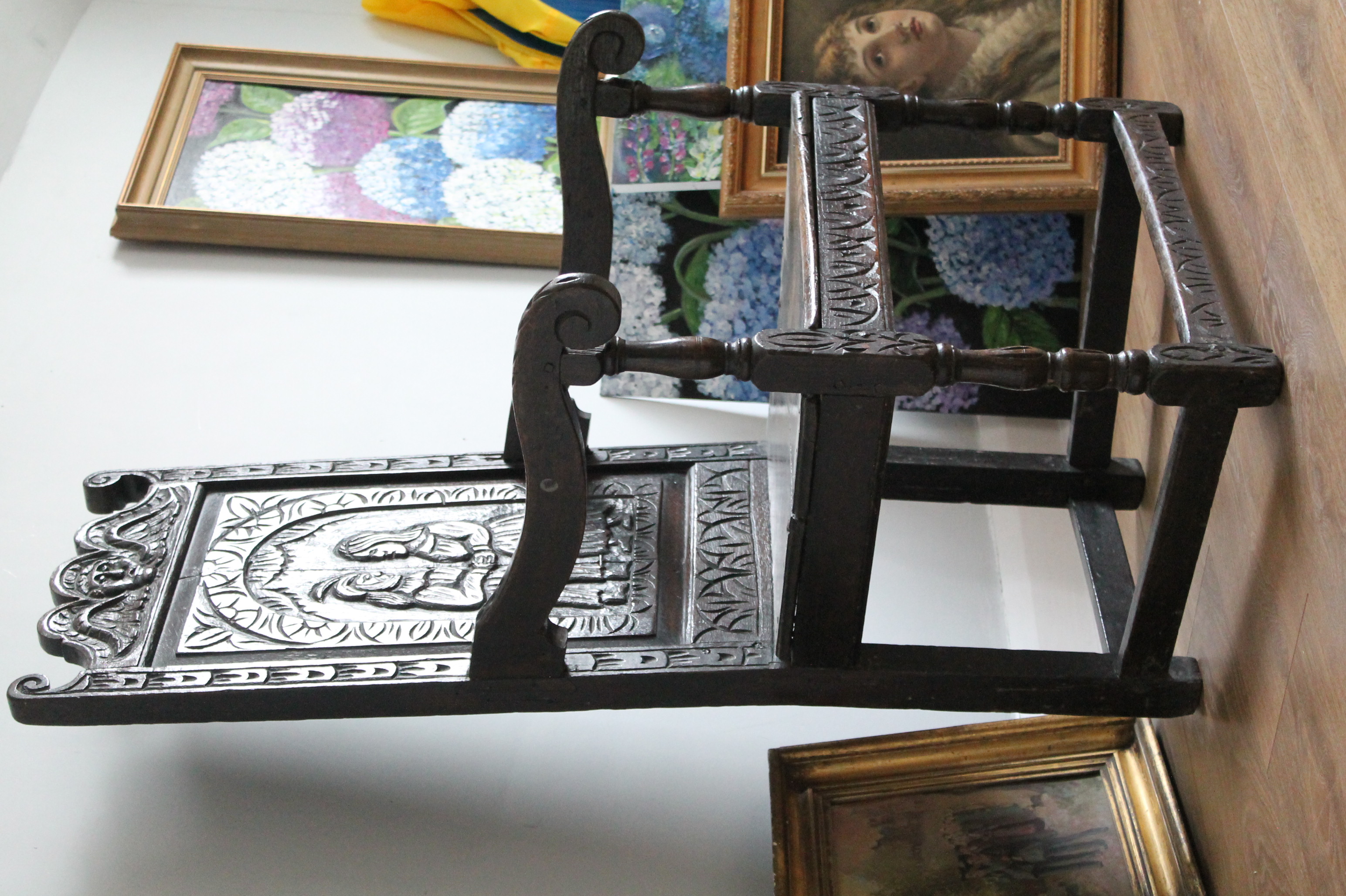 18th Century Oak Arm Chair