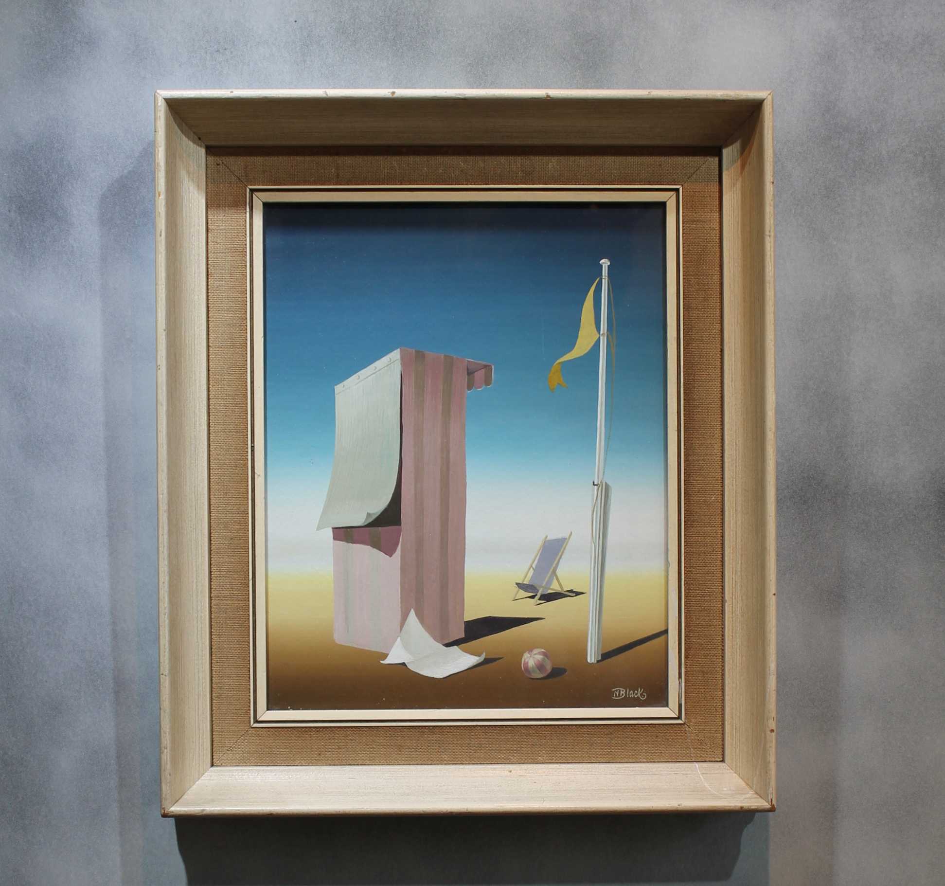 Surreal Beachscape Art. Norman C Black