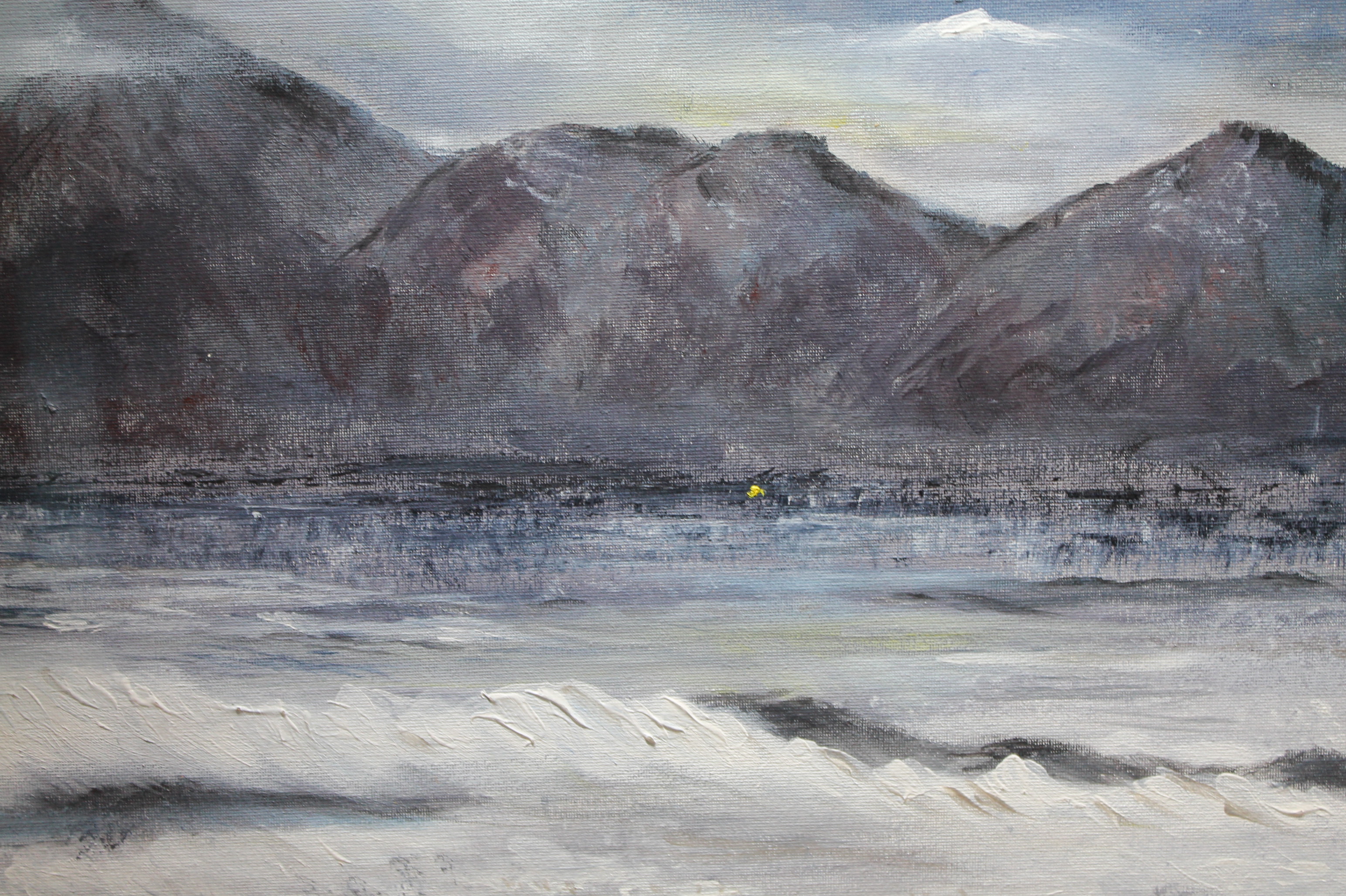 D. Gordon. Acrylic on board