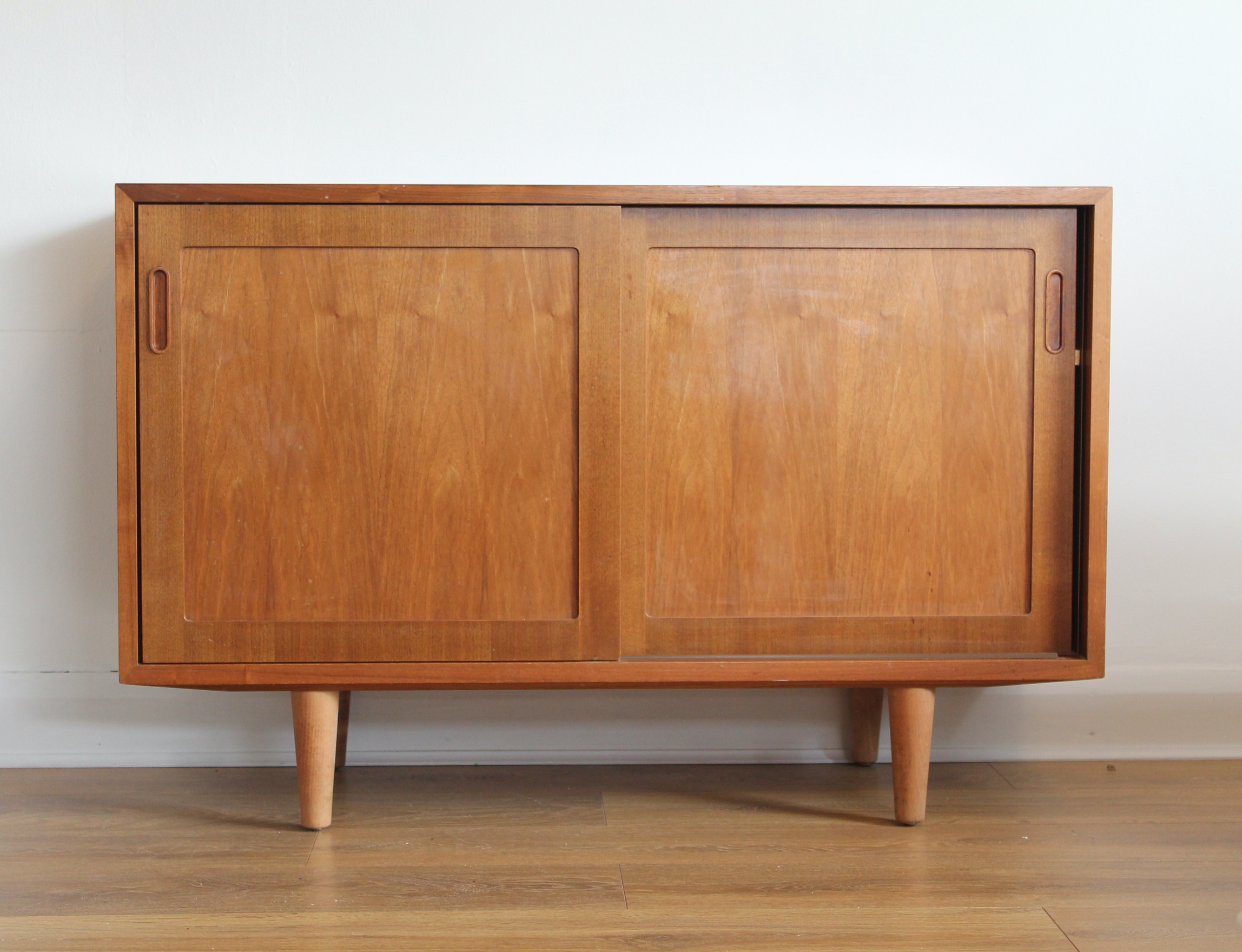 Mid-century Modern Wooden Sideboard by Hundevad