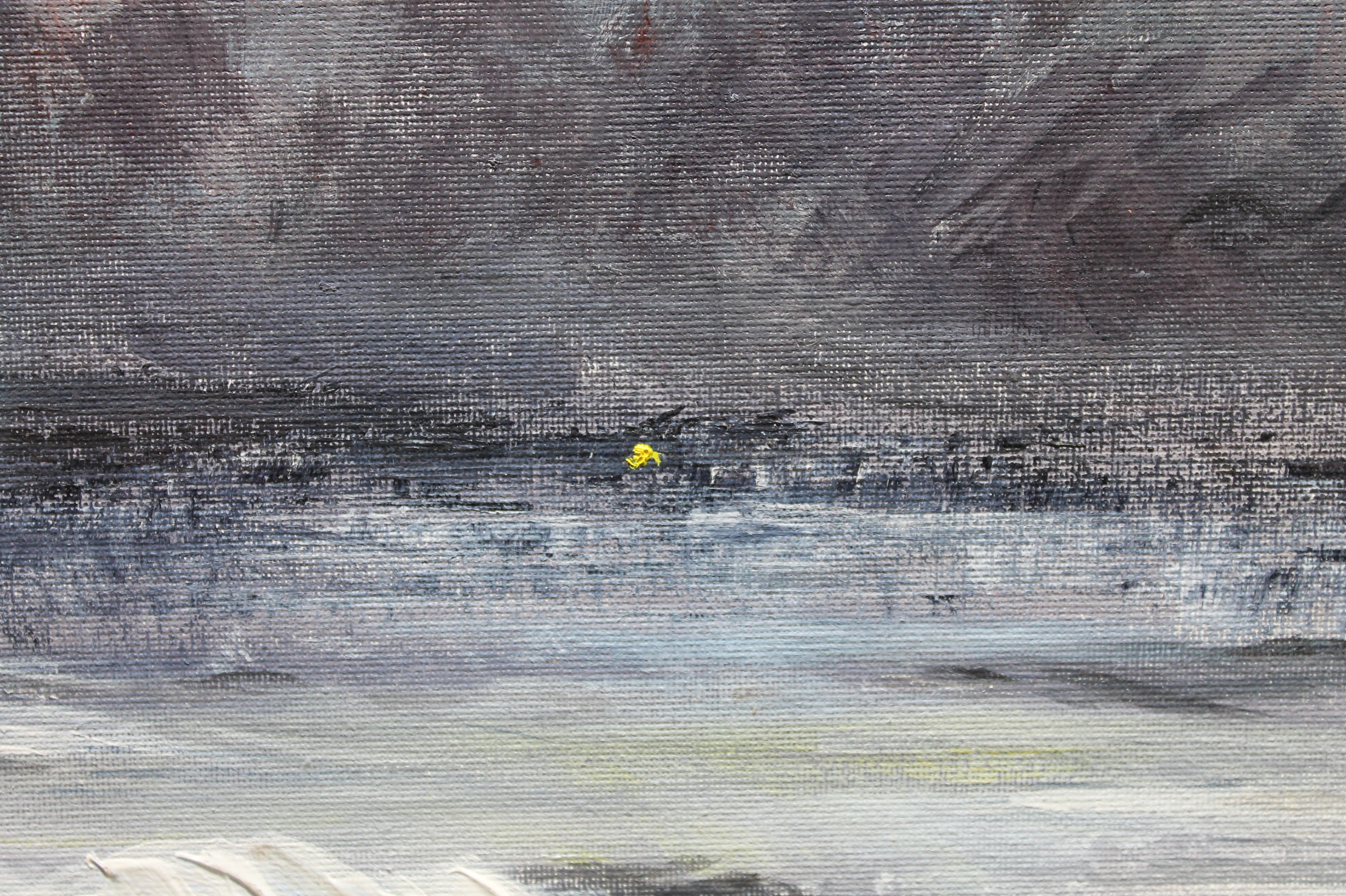 D. Gordon. Acrylic on board