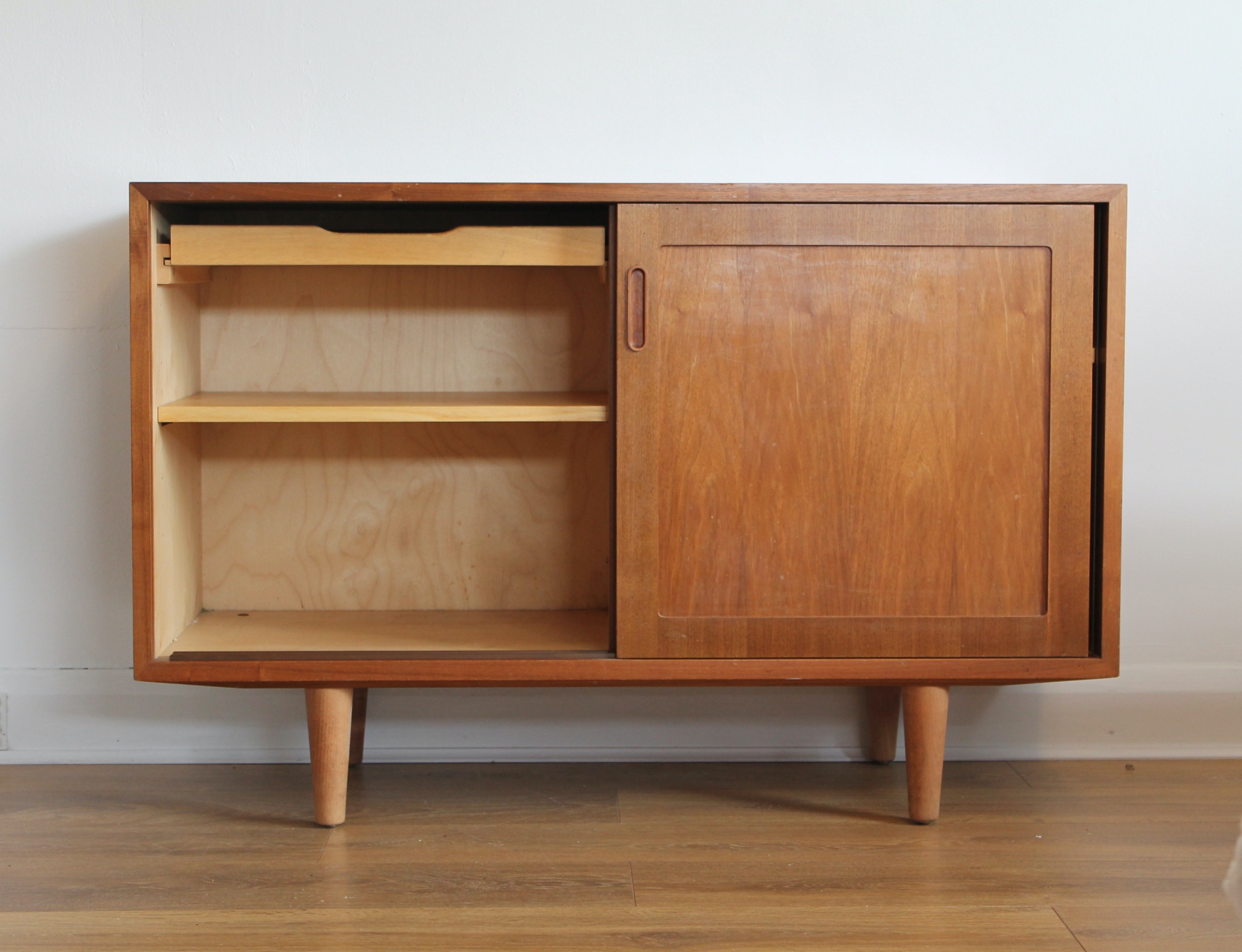 Mid-century Modern Wooden Sideboard by Hundevad