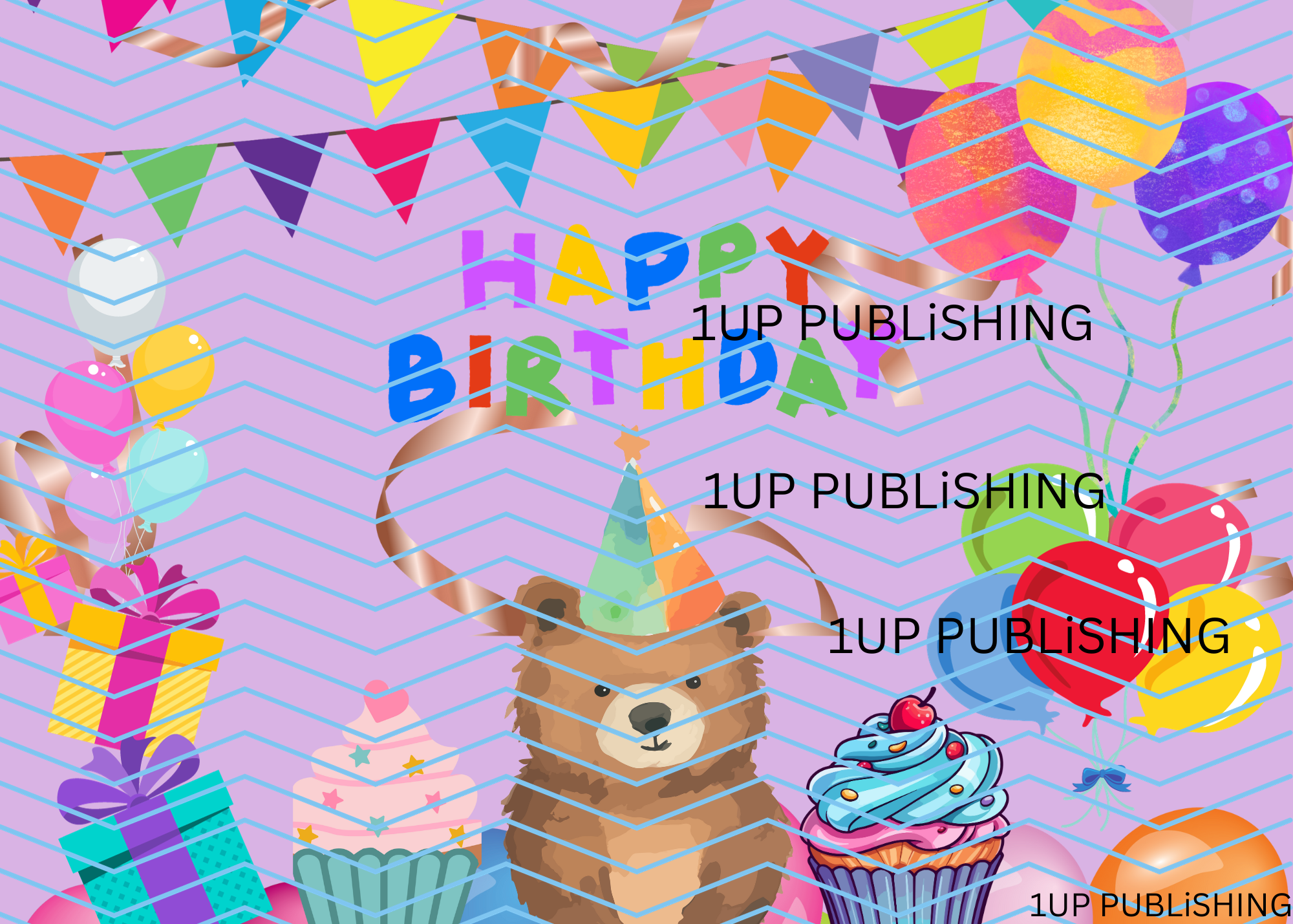 Happy Birthday Greeting Card  Print /Virtual 
