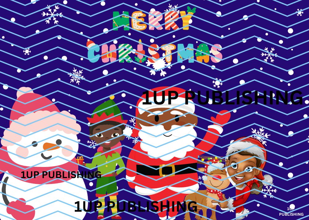 Santa / W Snowman , Kids , and Reindeer ECard