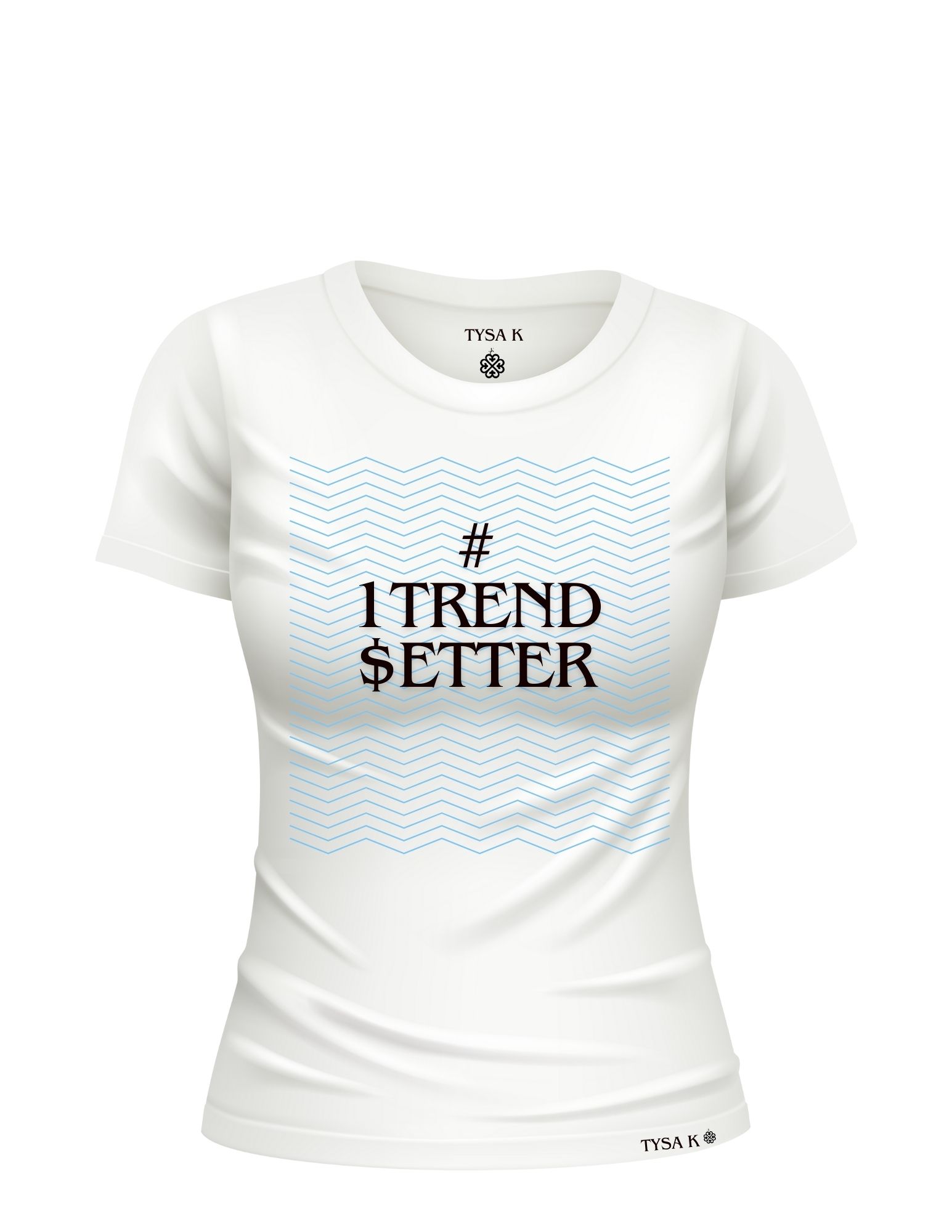 TREND SETTER SLOGAN TEE SHIRT