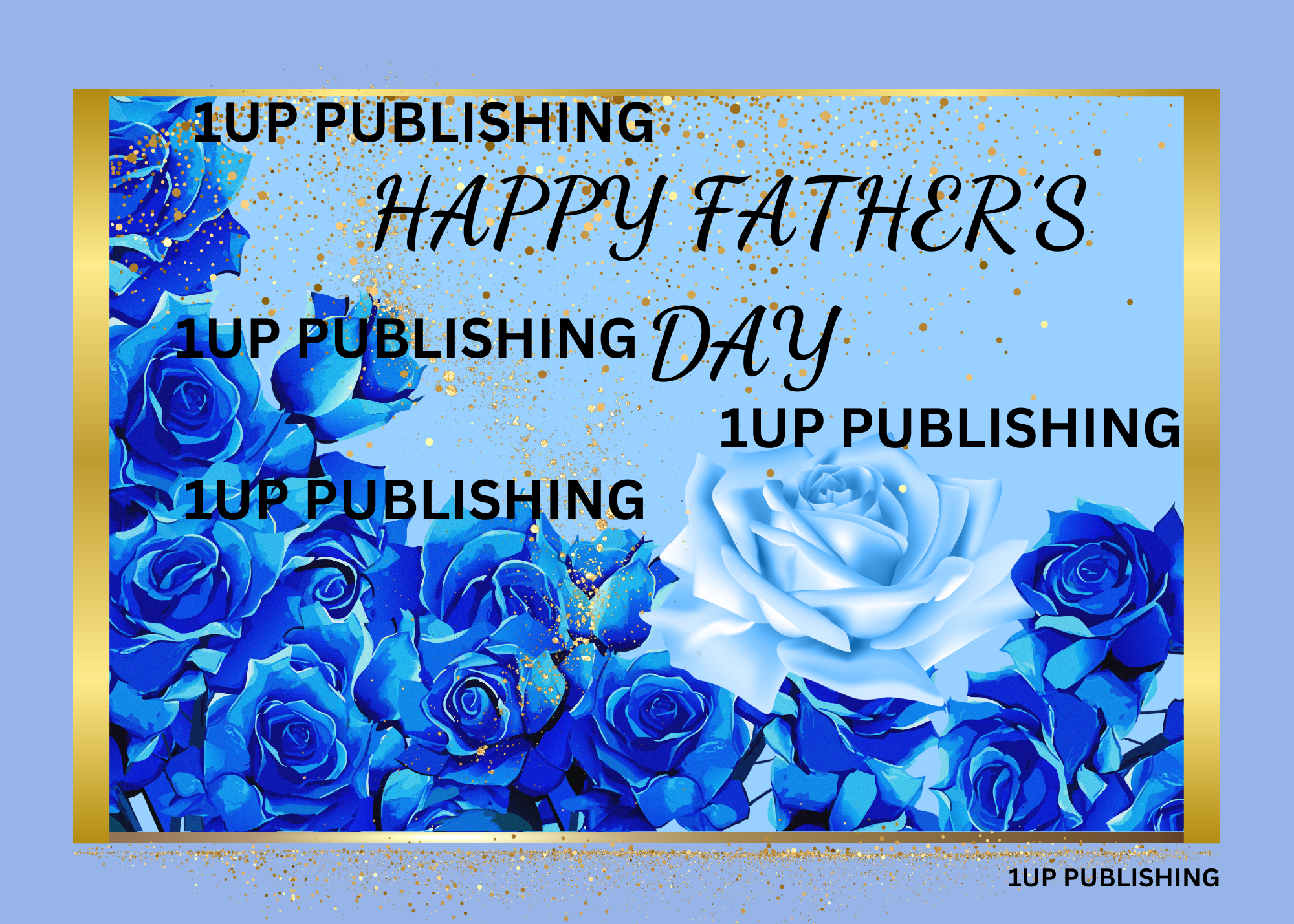 HAPPY FATHER'S DAY ROSES CARD