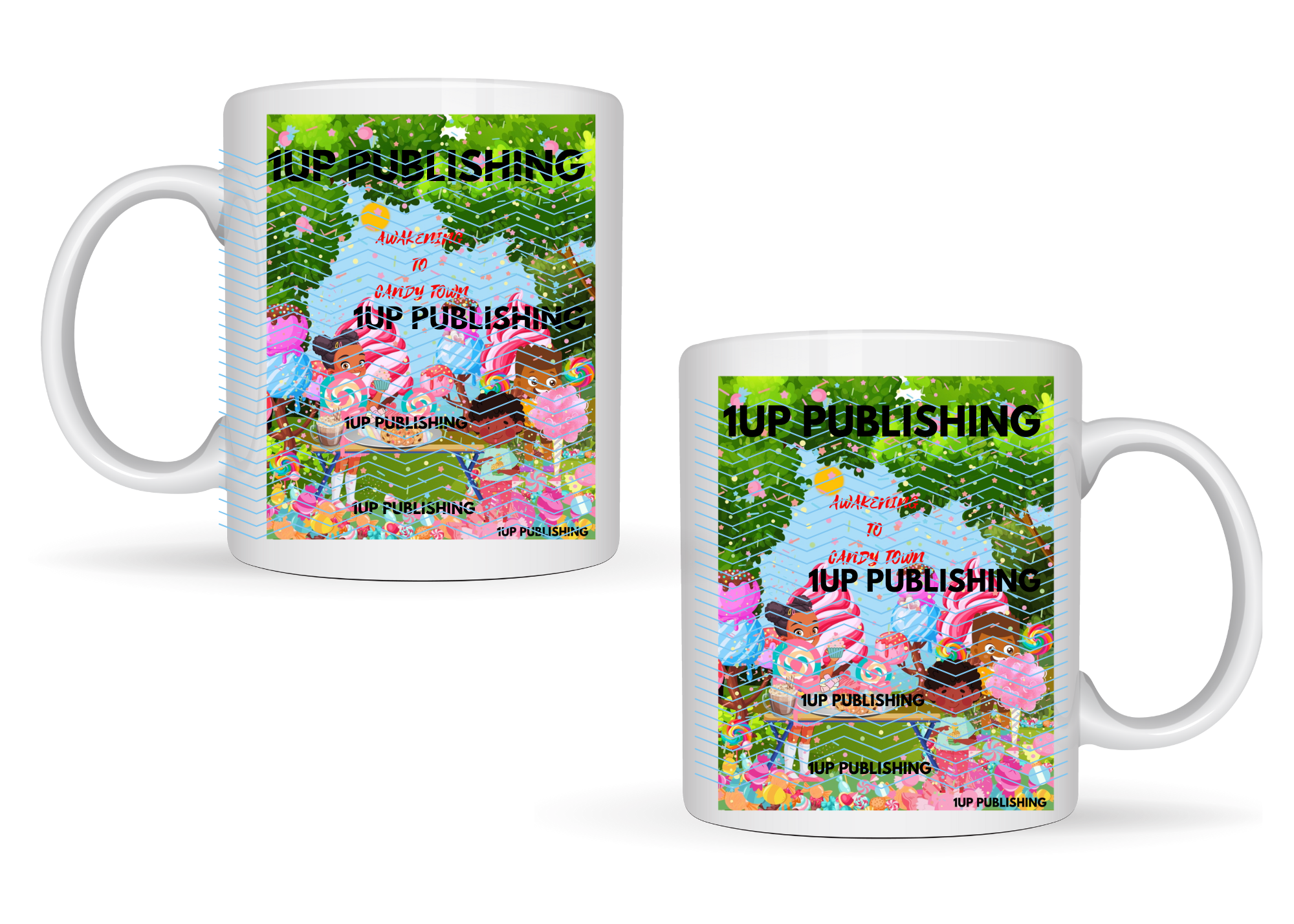 AWAKENING TO CANDY TOWN MUG