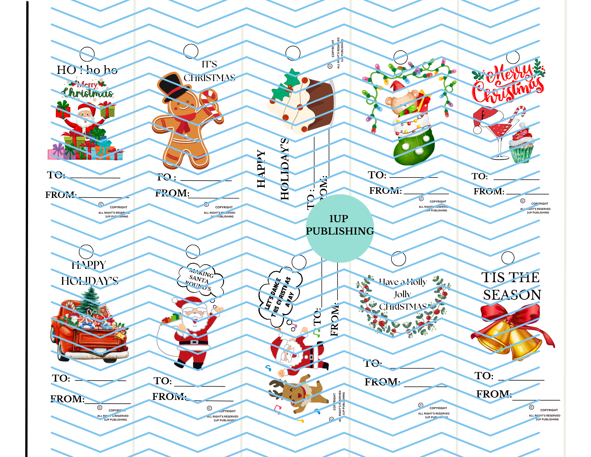 Printable Holiday Gift Tags