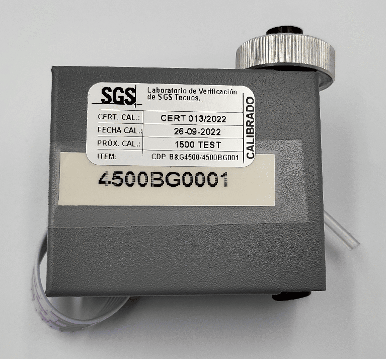 Sensor electroquímic certificat