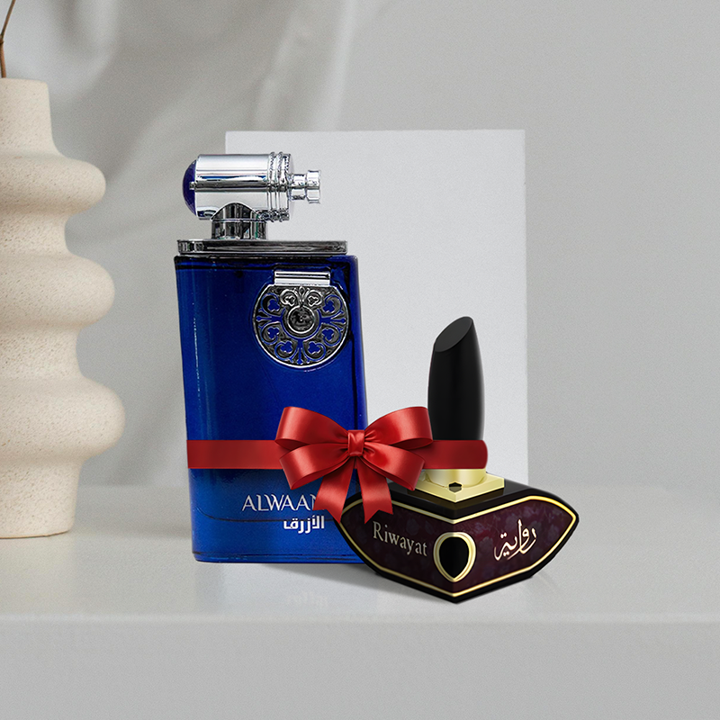   رواية عود + الوان ازرق - بيت البخور 