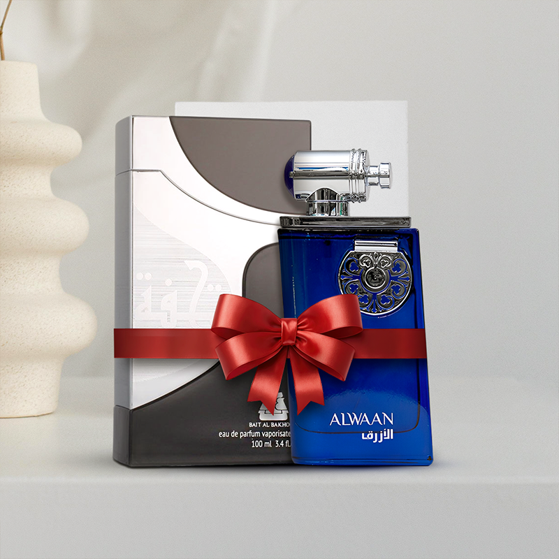 الوان الازرق + تحفة الاسود - بيت البخور 