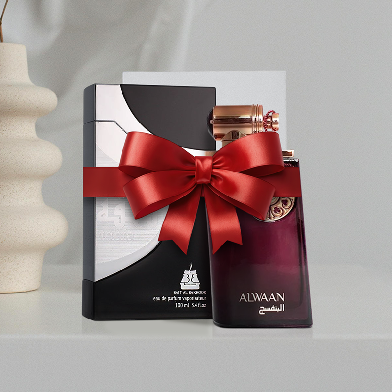  الوان بنفسج + تحفة أسود - بيت البخور 