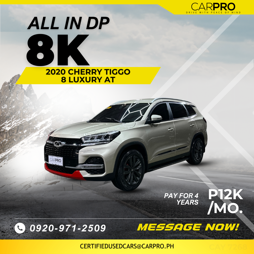 2020 Chery Tiggo 8 Luxury AT