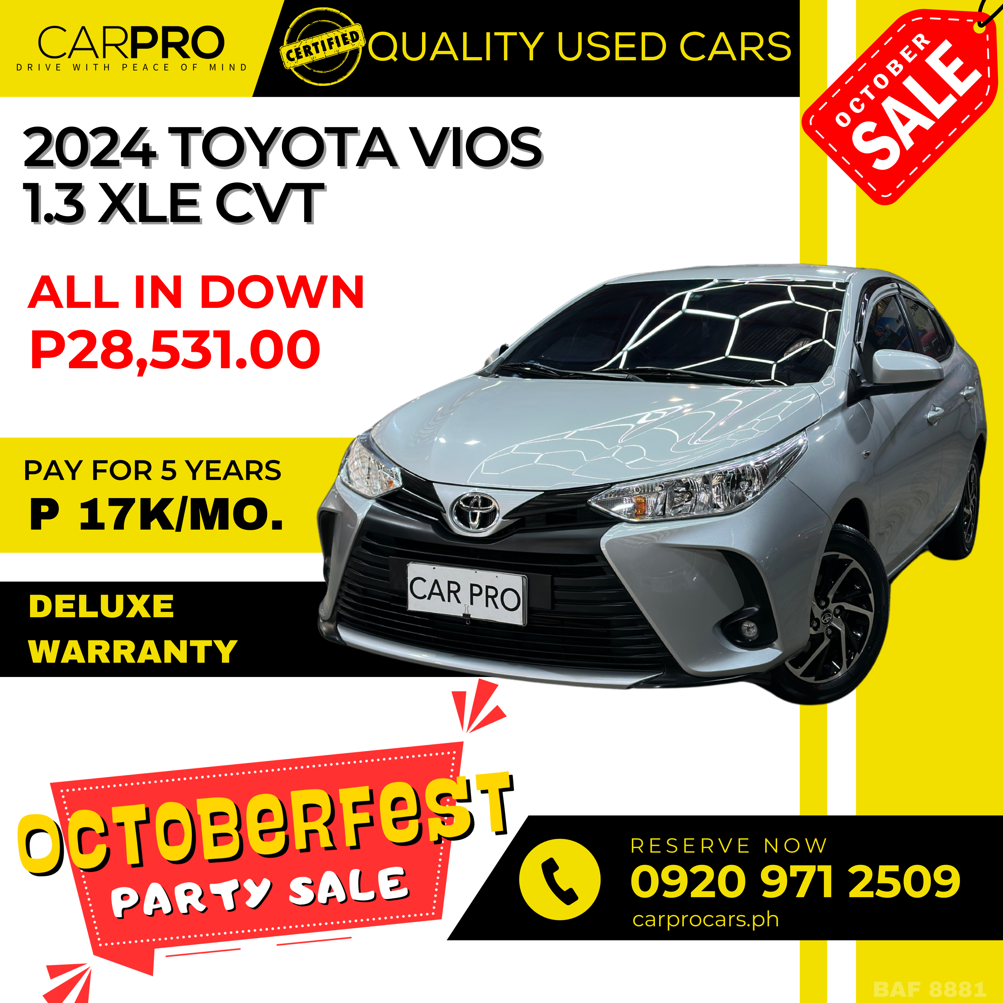 2024 Toyota Vios 1.3 XLE CVT