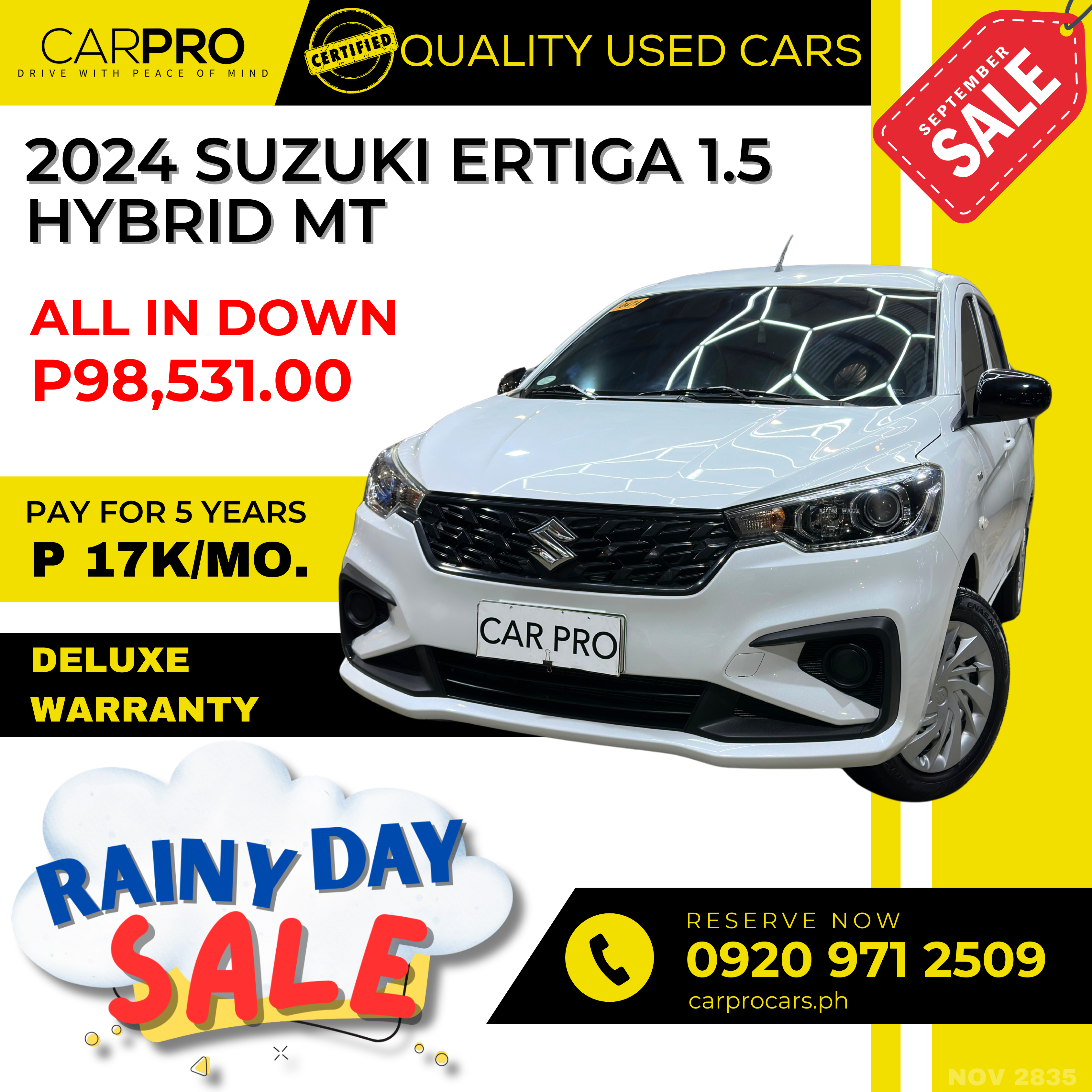 2024 Suzuki Ertiga 1.5 Hybrid MT