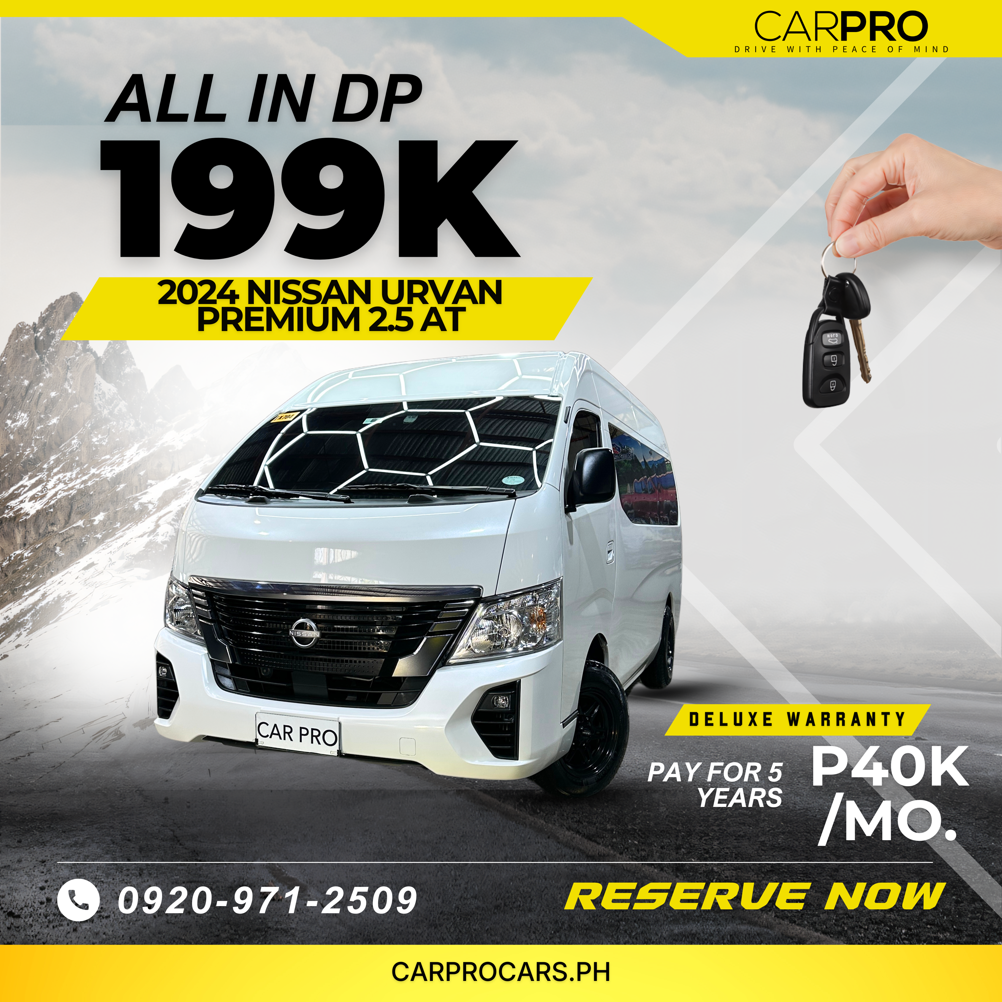 2024 Nissan Urvan Premium 2.5 AT