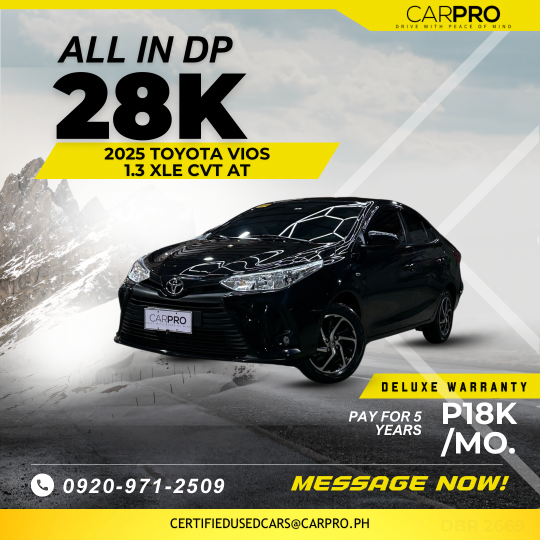 2025 Toyota Vios 1.3 XLE CVT