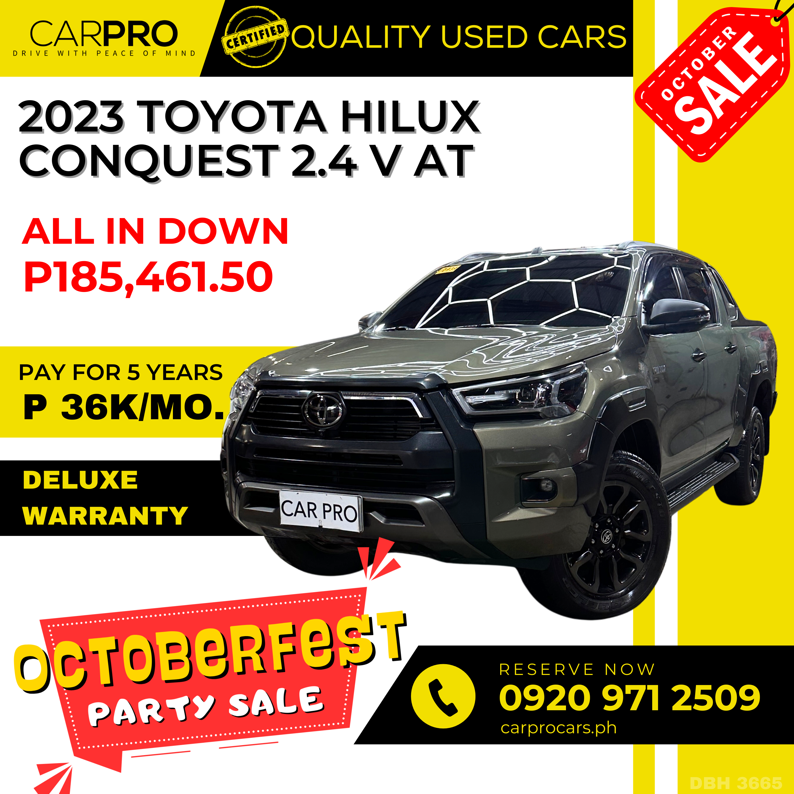 2023 Toyota Hilux Conquest 2.4 V AT