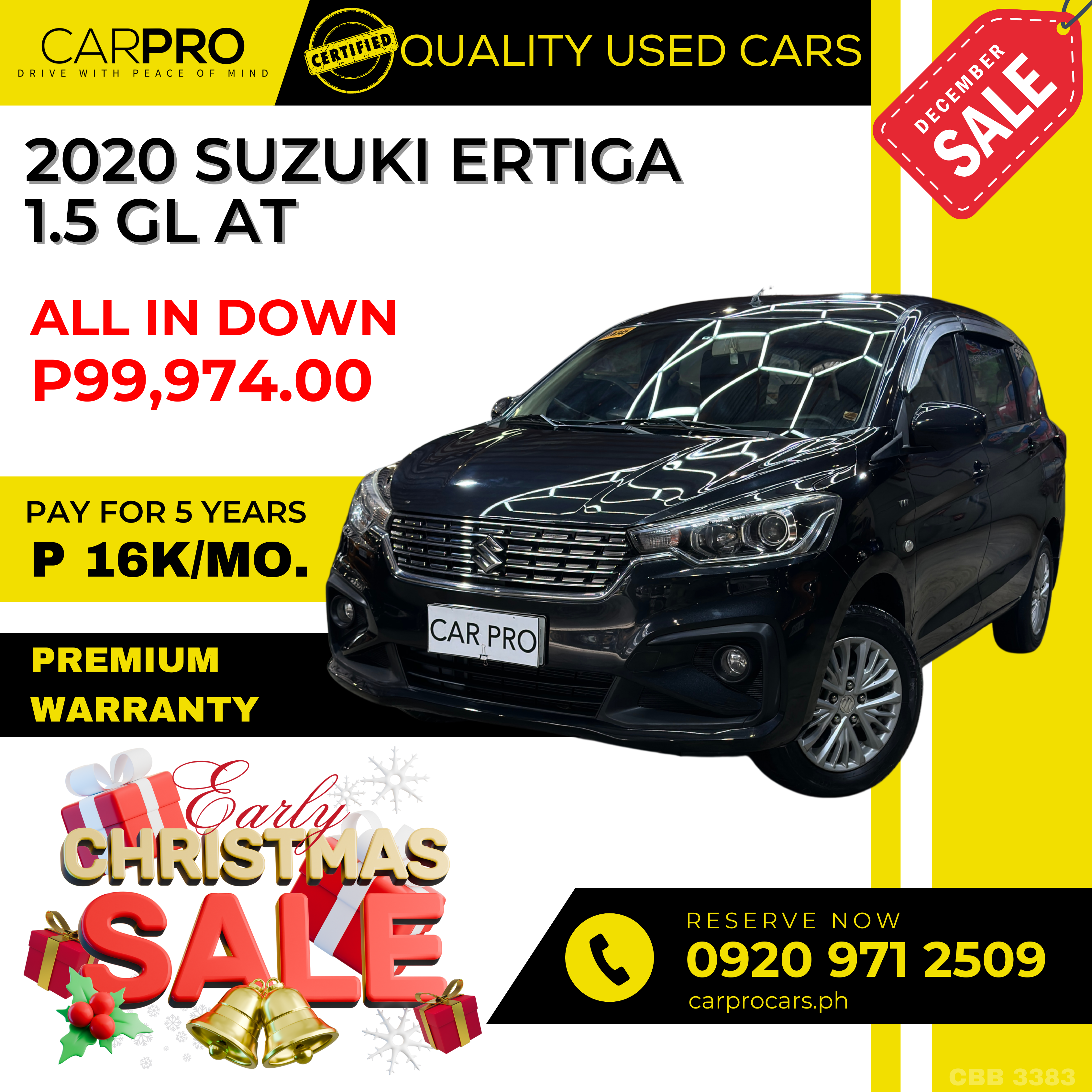 2020 Suzuki Ertiga 1.5 GL AT