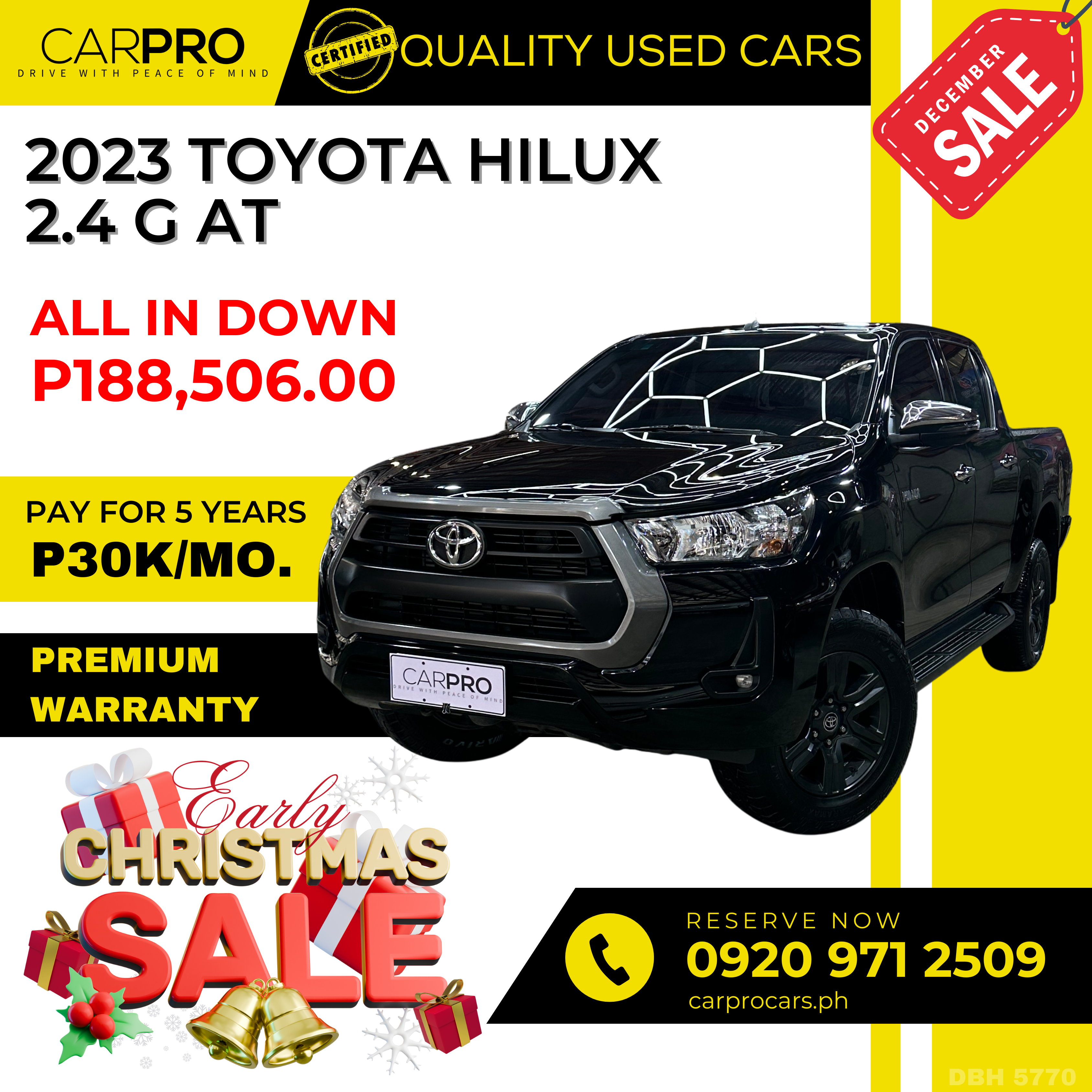 2023 Toyota Hilux 2.4 G AT