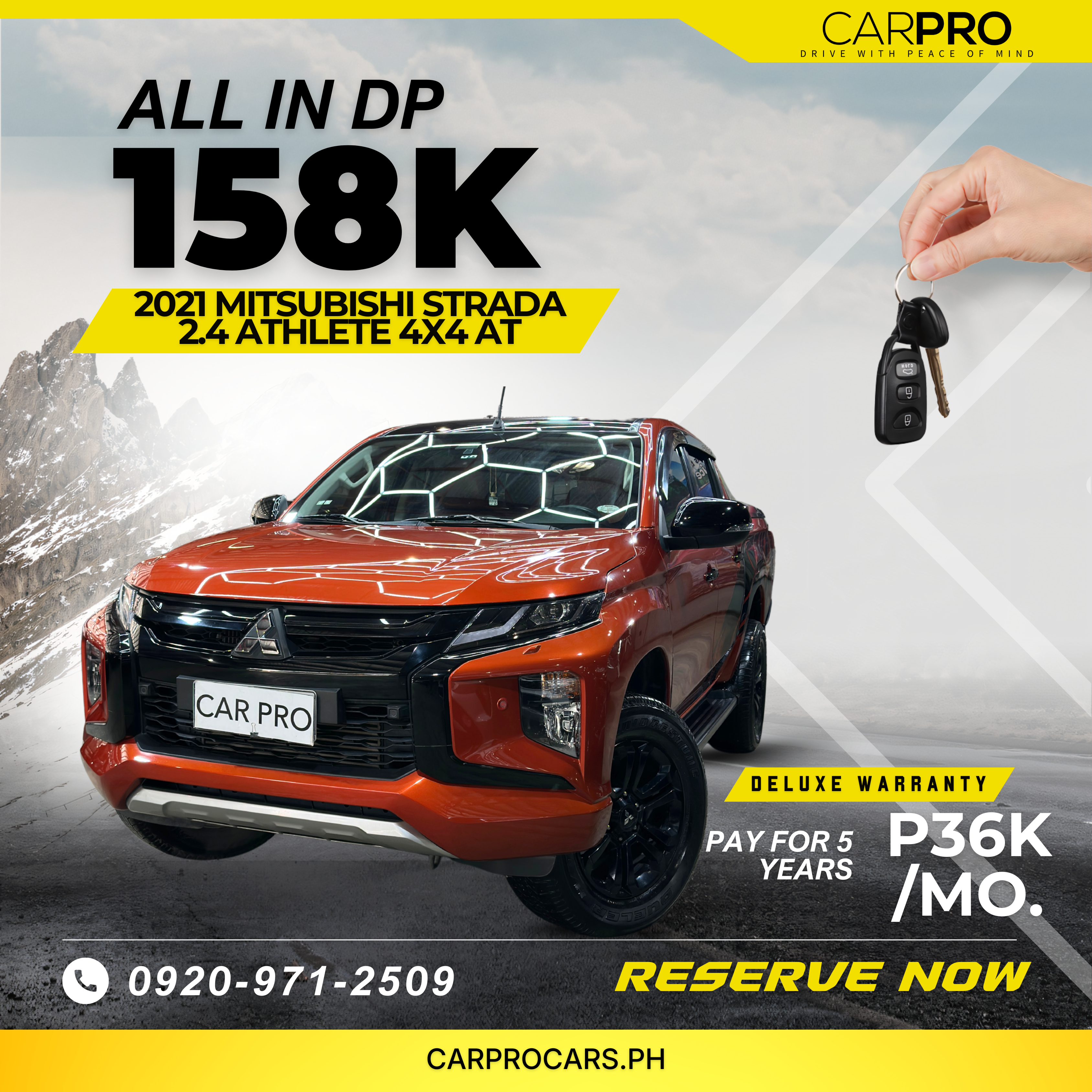 2021 Mitsubishi Strada 2.4 Athlete 4x4 AT