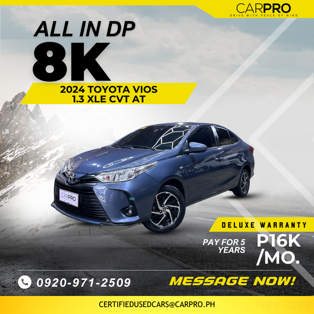 2024 Toyota Vios 1.3 XLE CVT AT