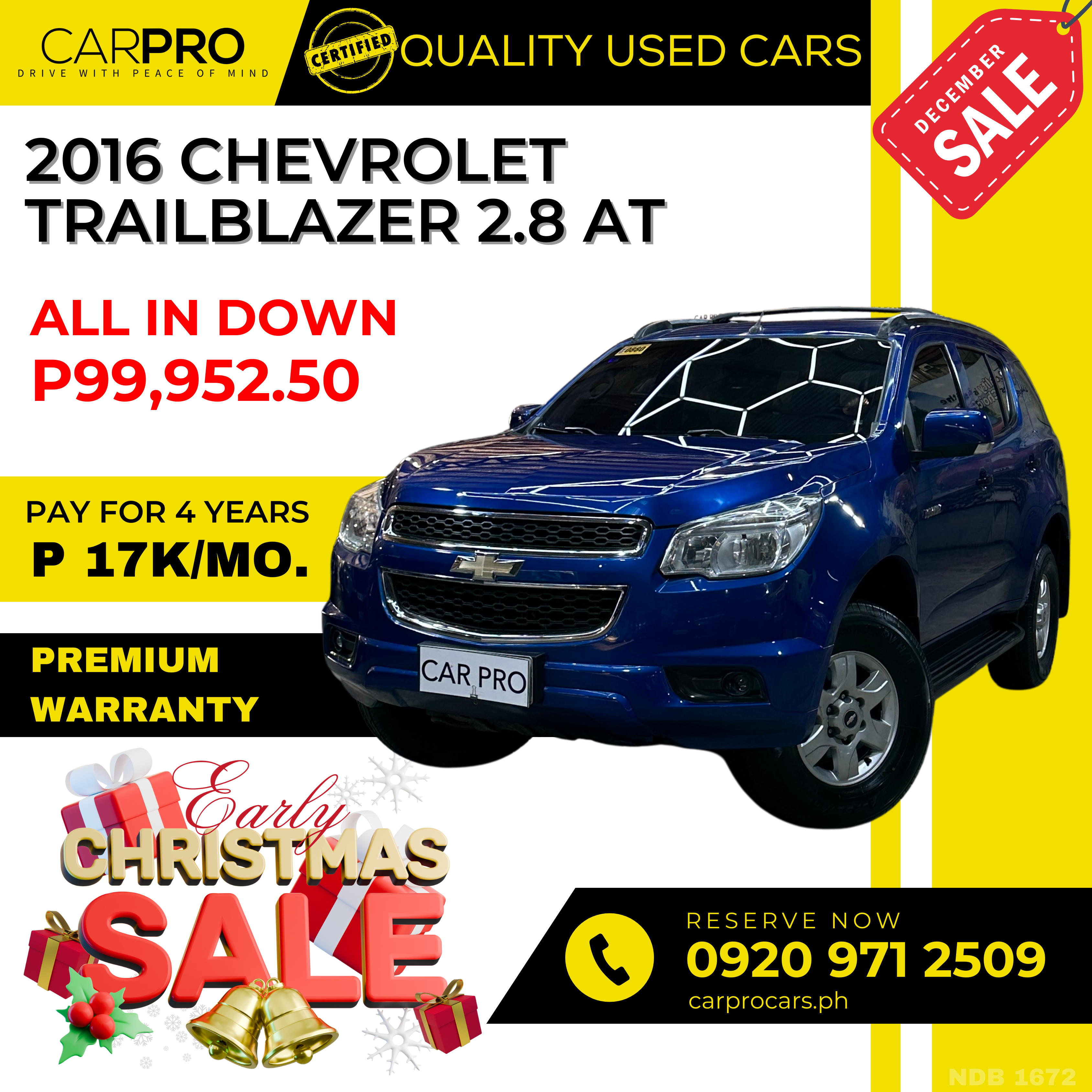 2016 Chevrolet Trailblazer 2.8 AT