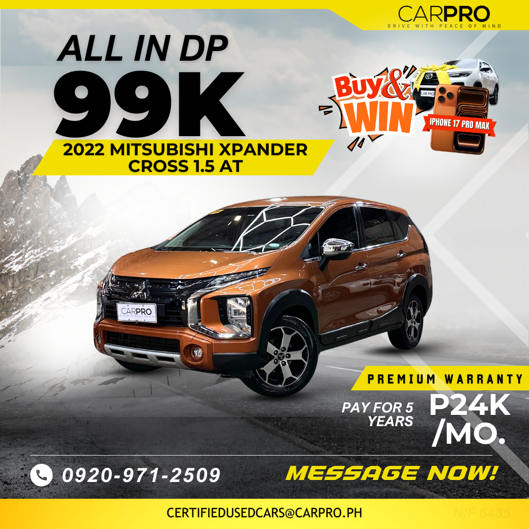2022 Mitsubishi Xpander Cross 1.5 AT