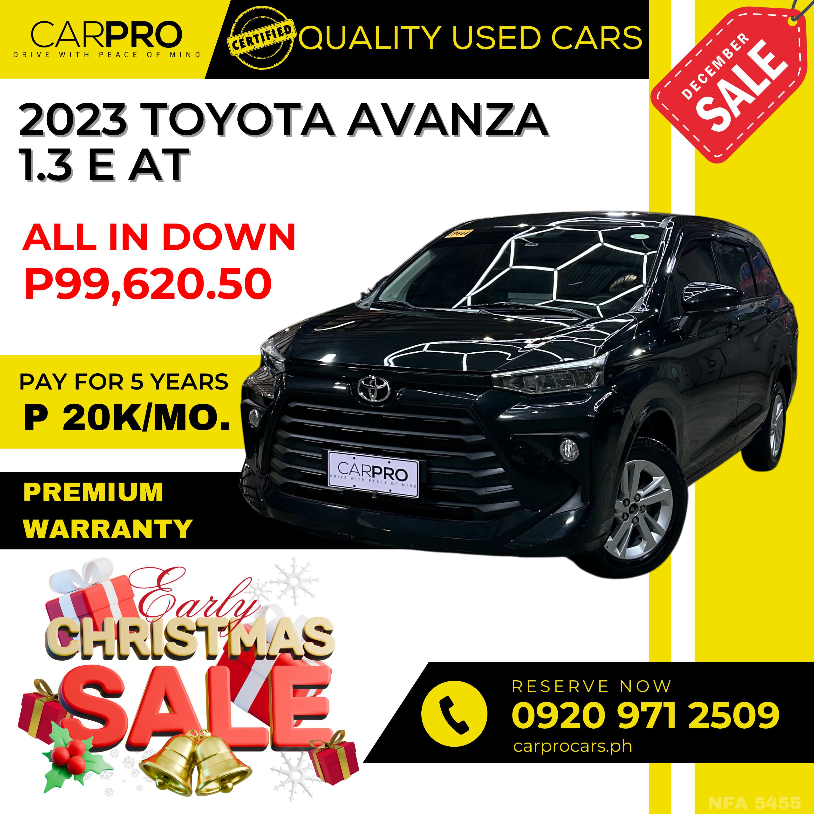 2023 Toyota Avanza 1.3 E AT