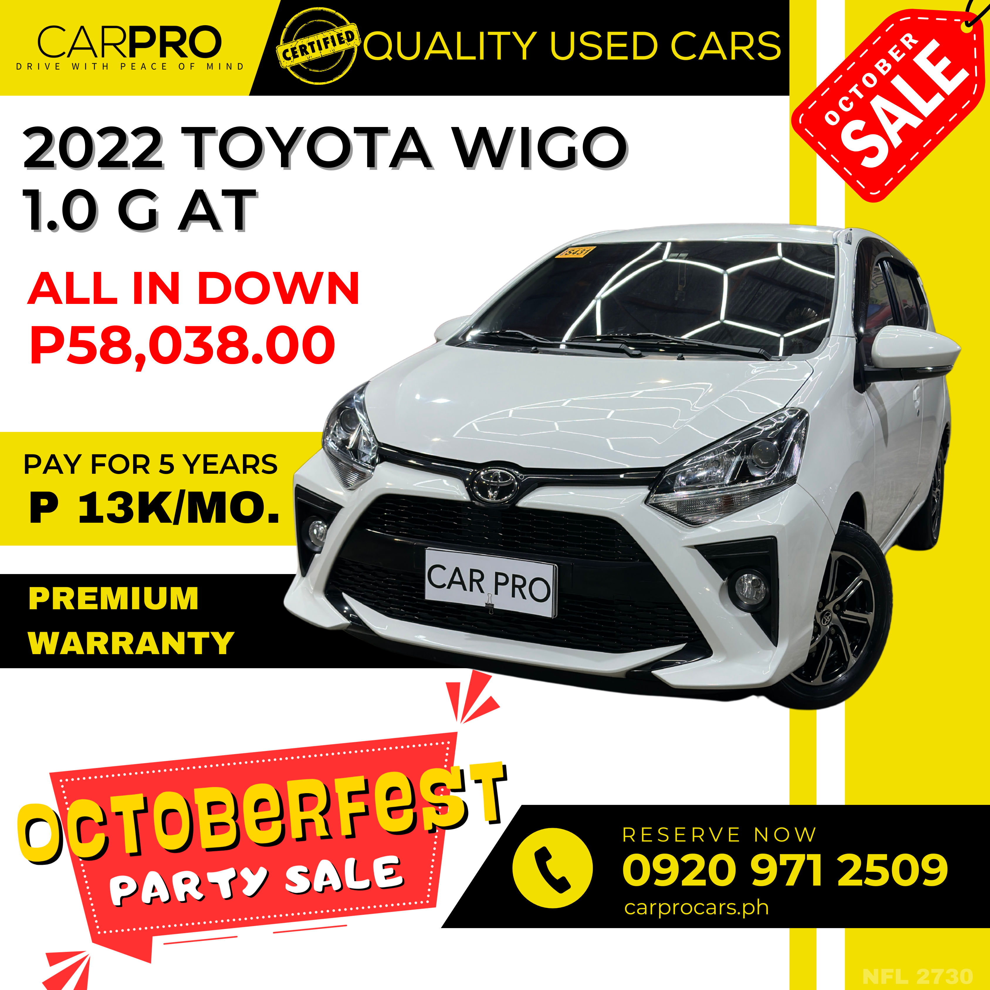 2022 Toyota Wigo 1.0 G AT
