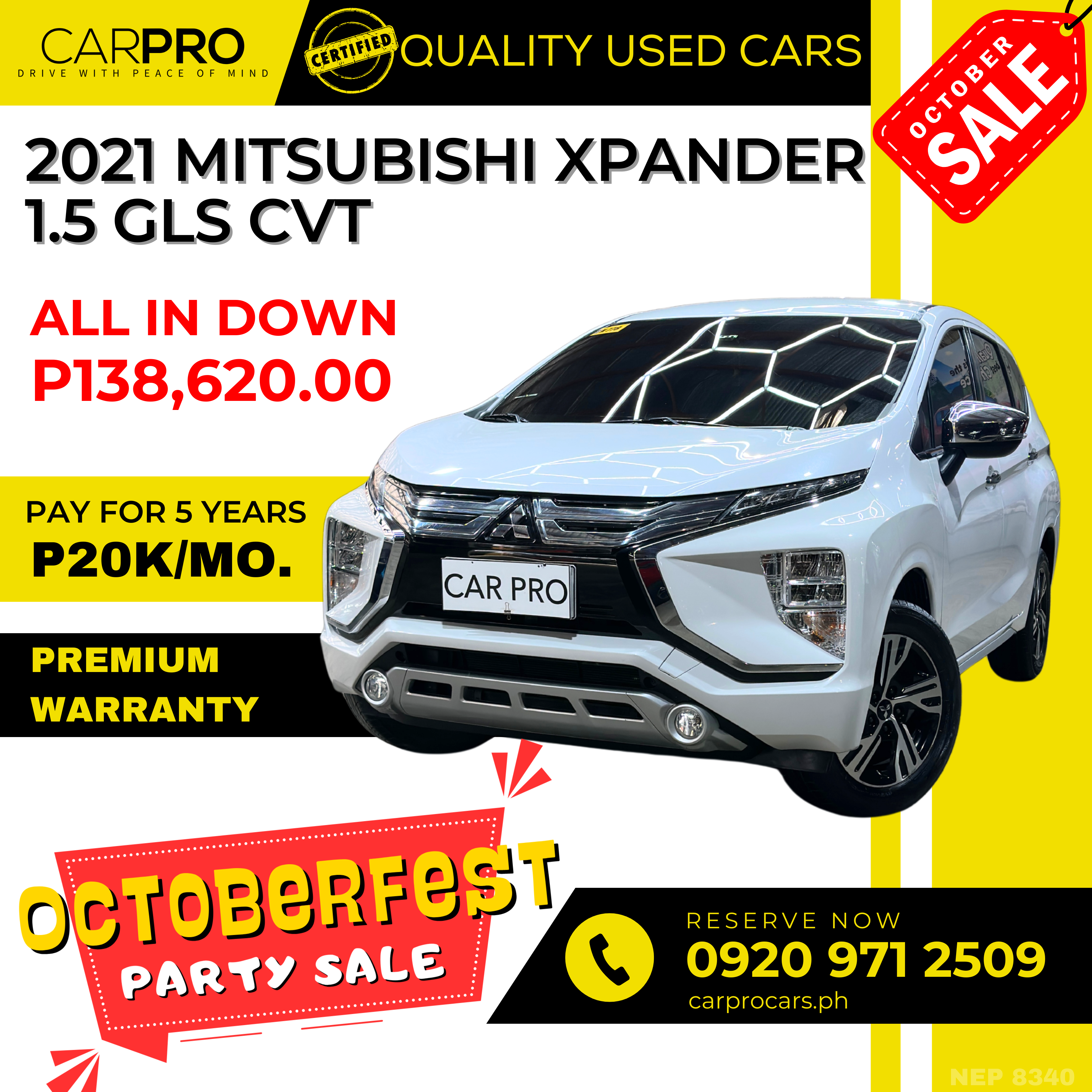 2021 Mitsubishi Xpander 1.5 GLS CVT