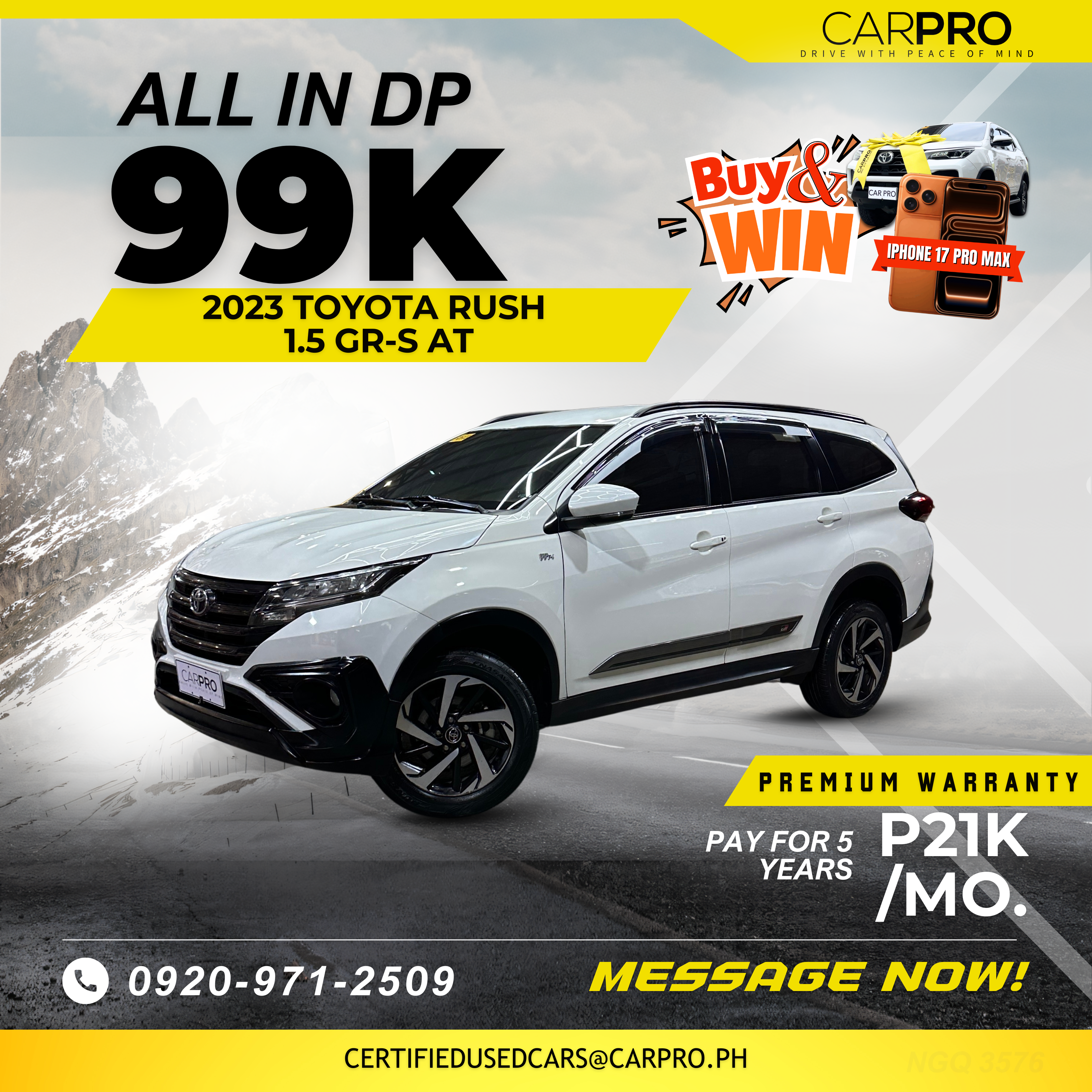 2023 Toyota Rush 1.5 GR-S AT