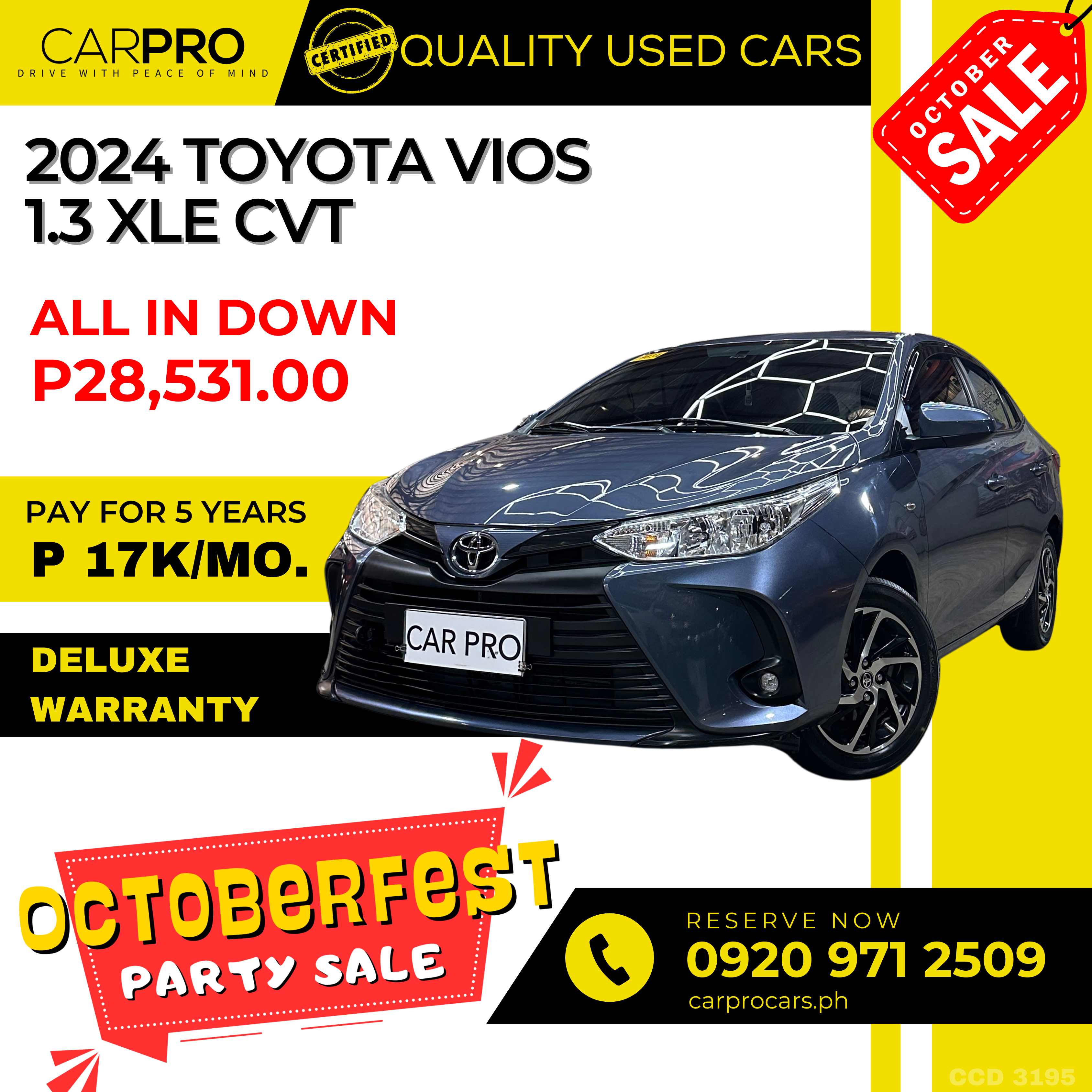 2024 Toyota Vios 1.3 XLE CVT