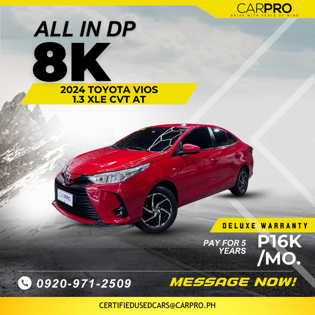 2024 Toyota Vios 1.3 XLE CVT AT