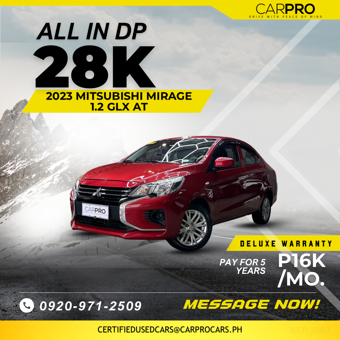 2023 Mitsubishi Mirage 1.2 GLX AT