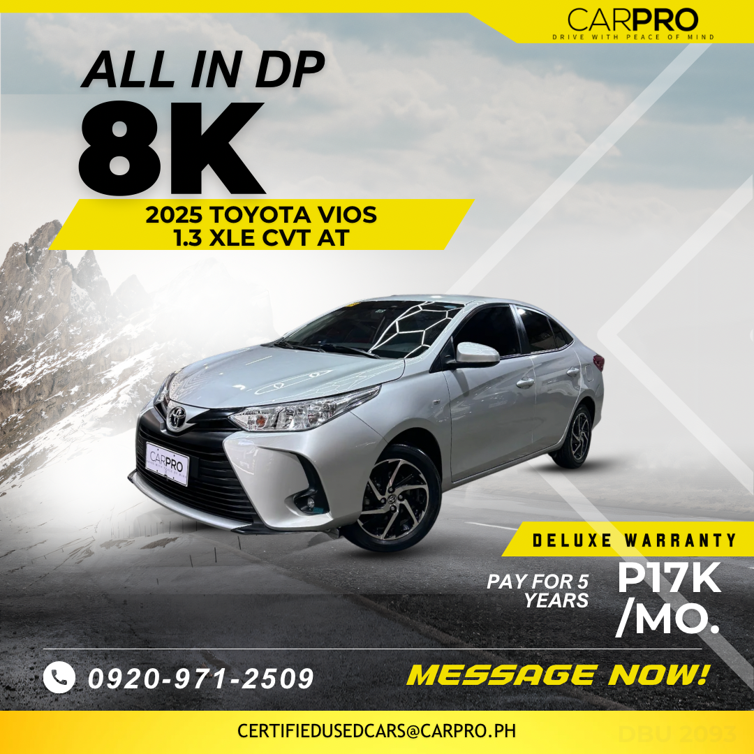 2025 Toyota Vios 1.3 XLE CVT