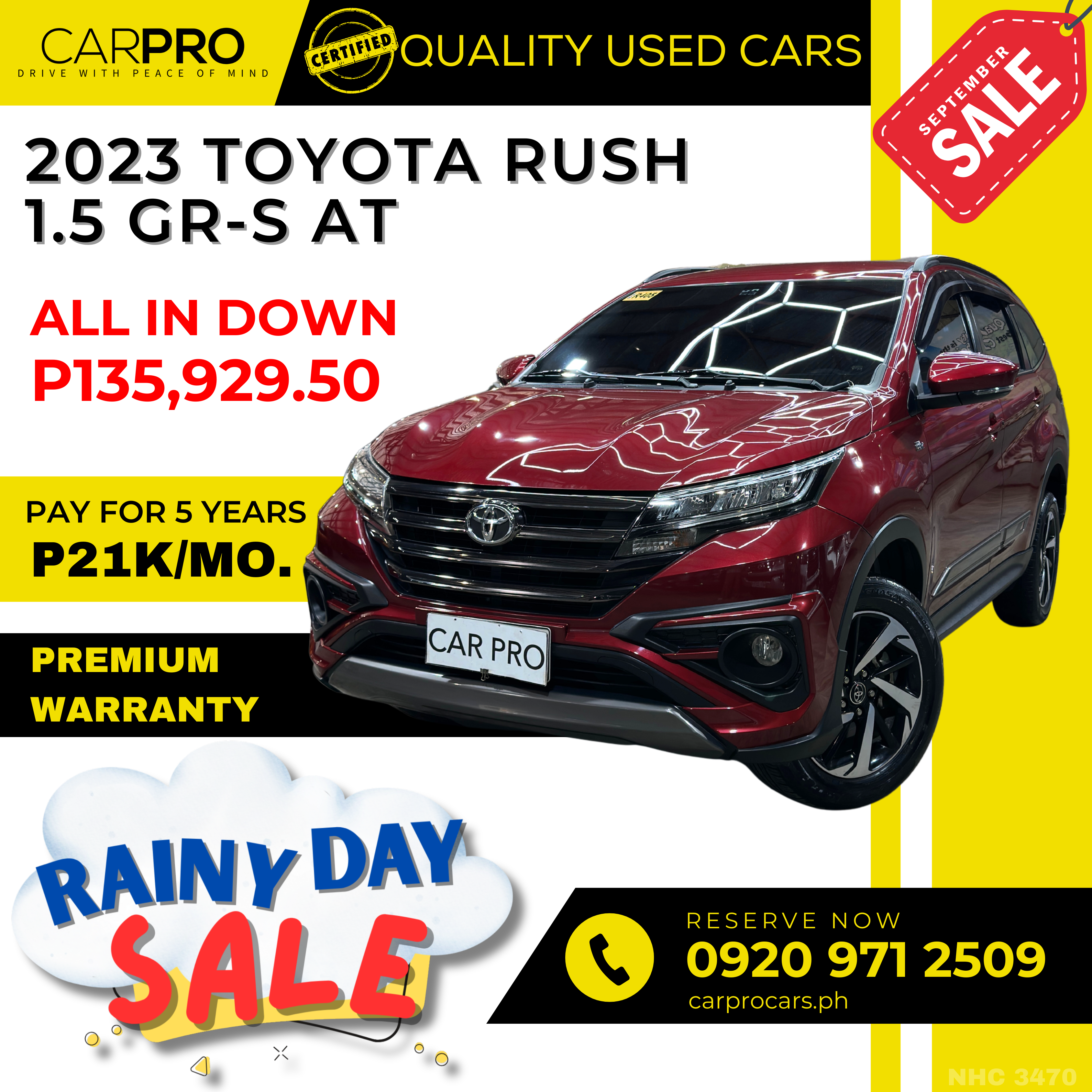 2023 Toyota Rush 1.5 GR-S AT