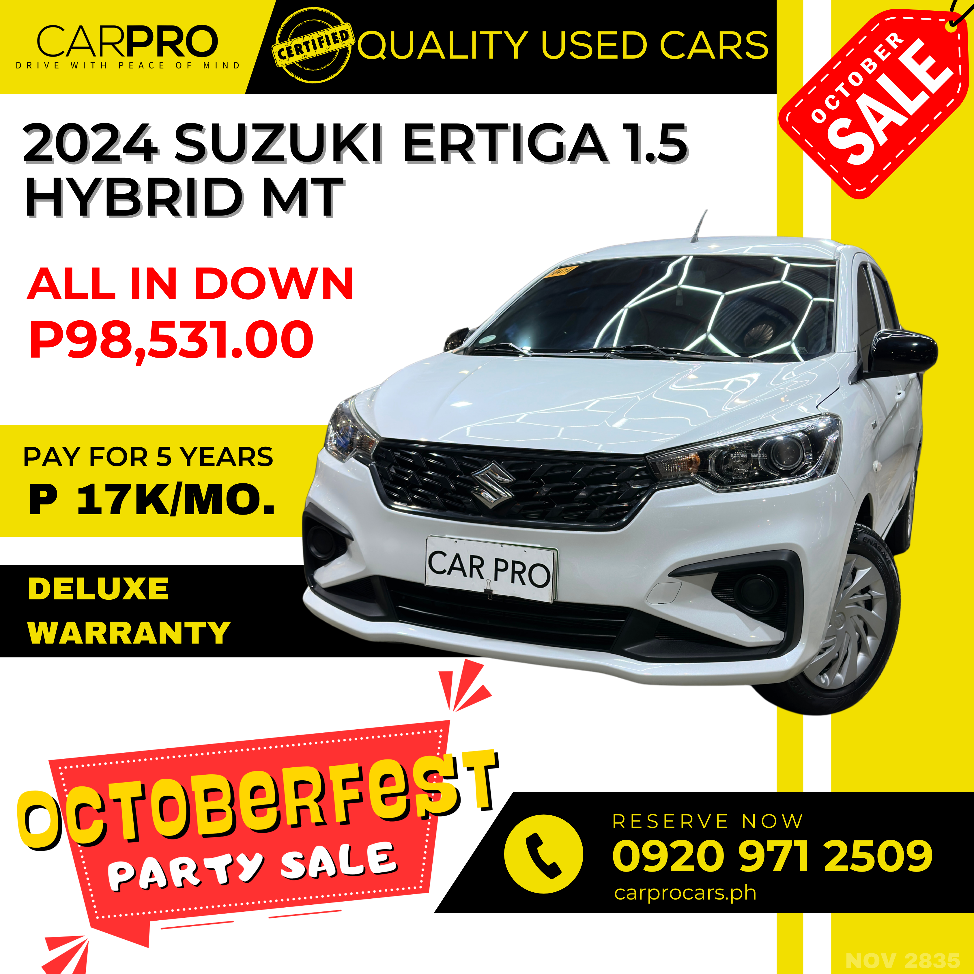 2024 Suzuki Ertiga 1.5 Hybrid MT